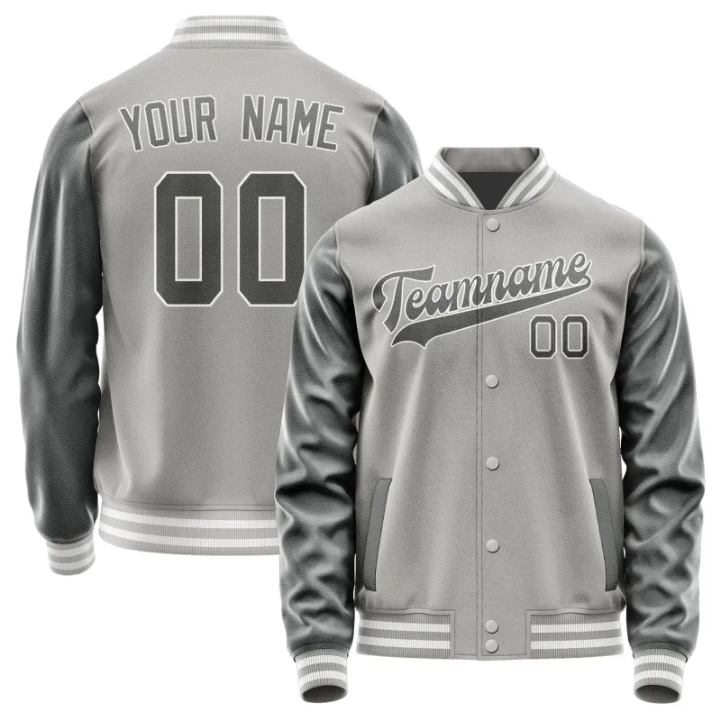 Custom Gray Dark Grey Jacket sold by Tailorly
