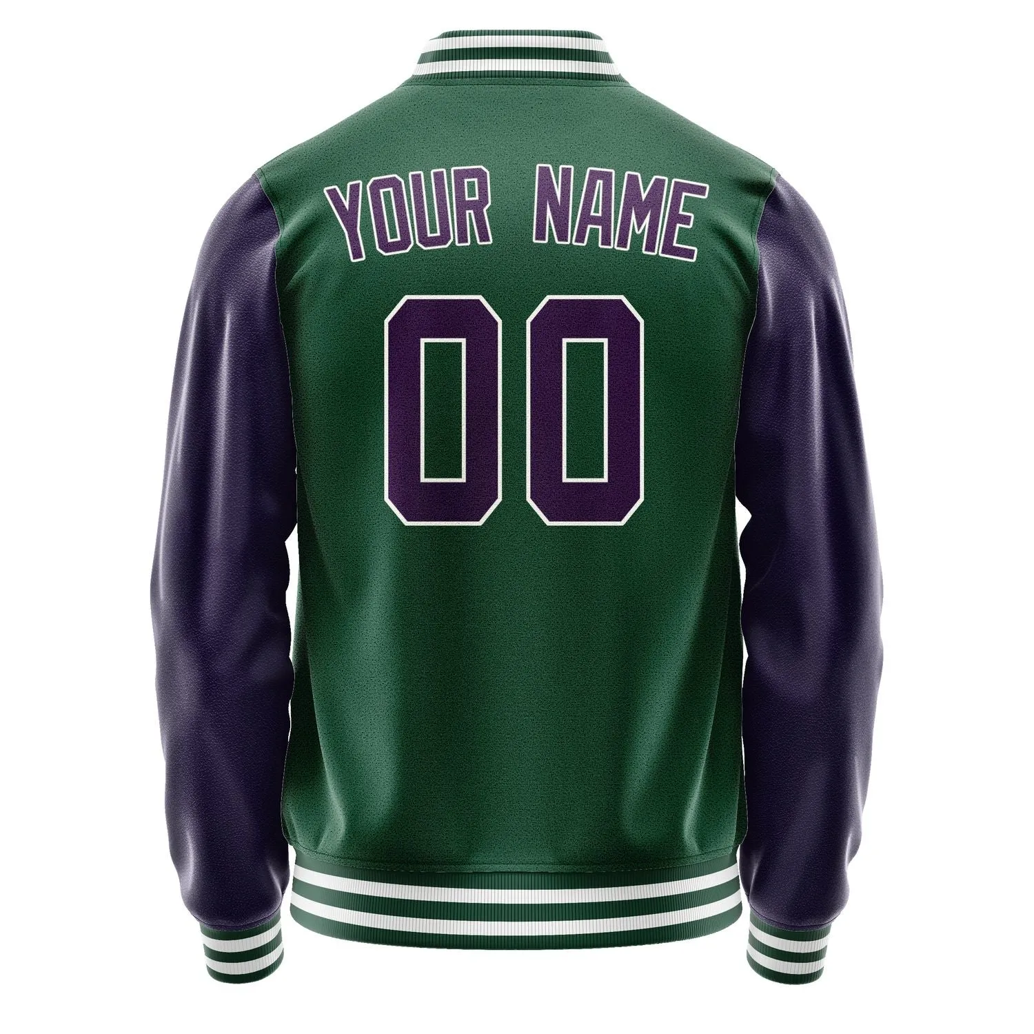 Custom Green Purple Jacket sold by Tailorly product image thumbnail 3
