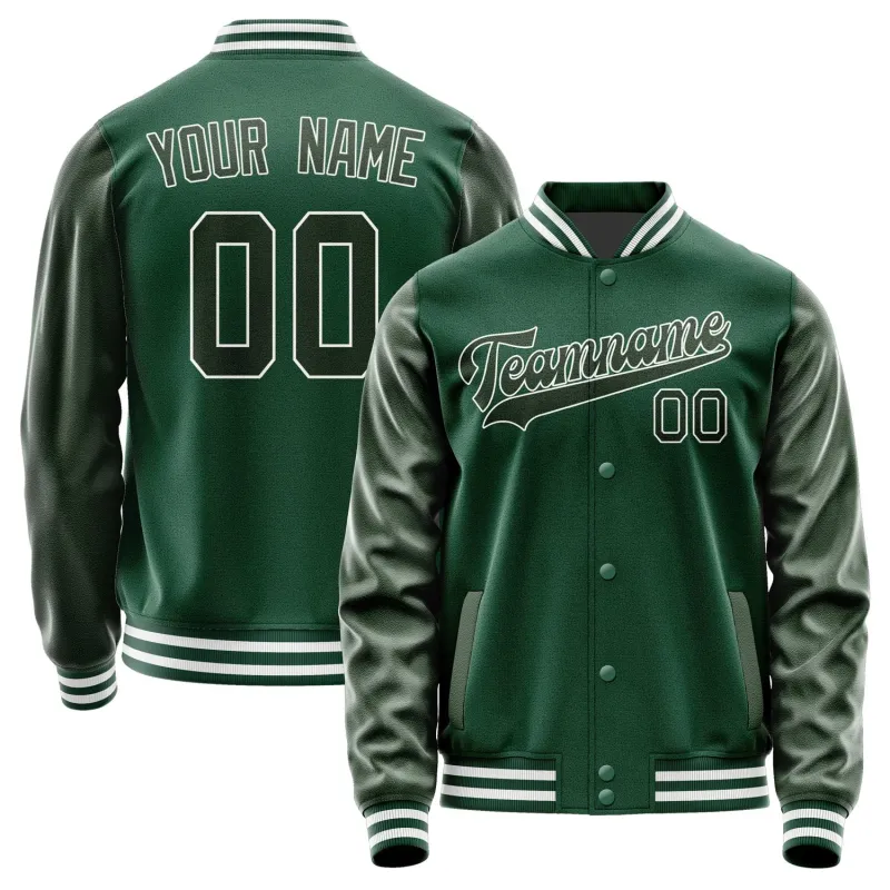 Custom Green Dark Green Jacket sold by Tailorly