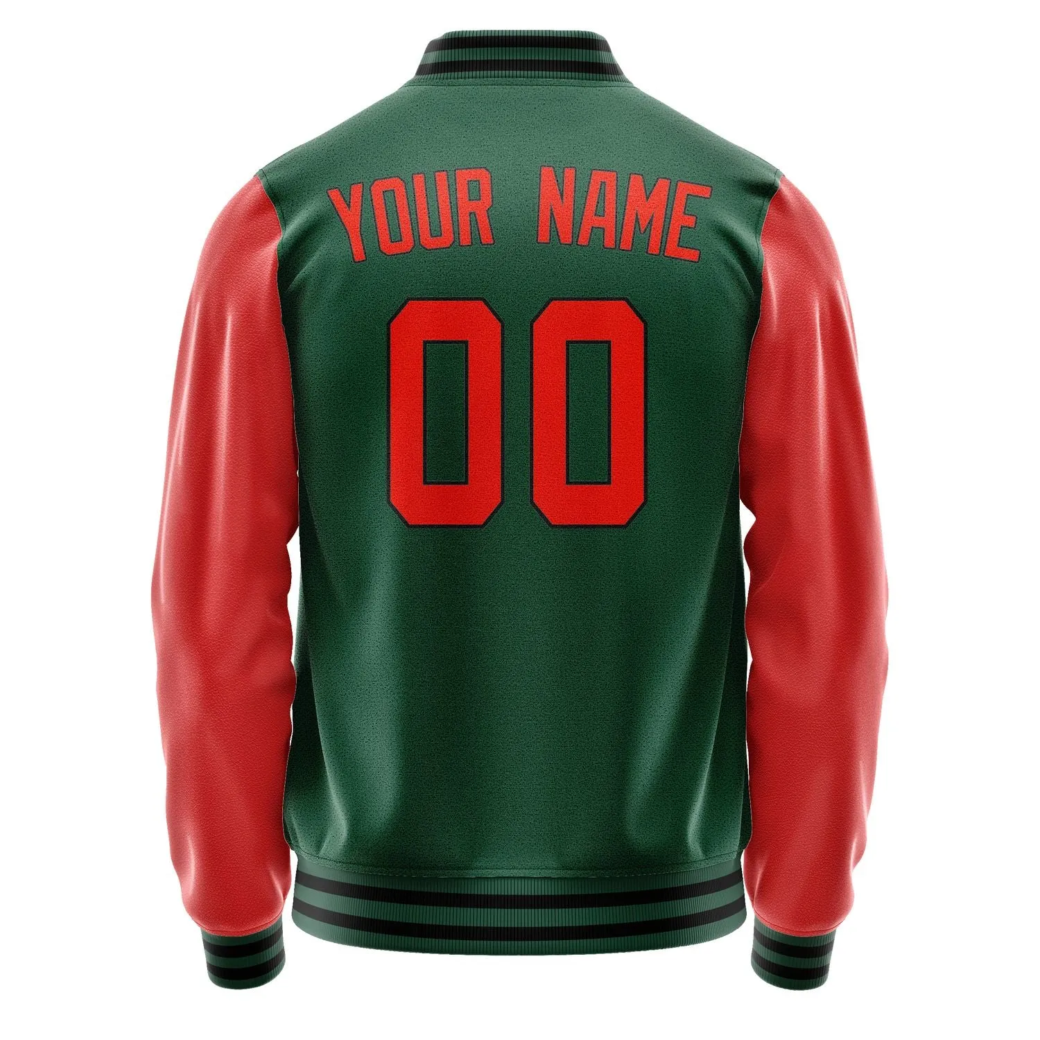 Custom Green Orange Red Jacket sold by Tailorly product image thumbnail 3
