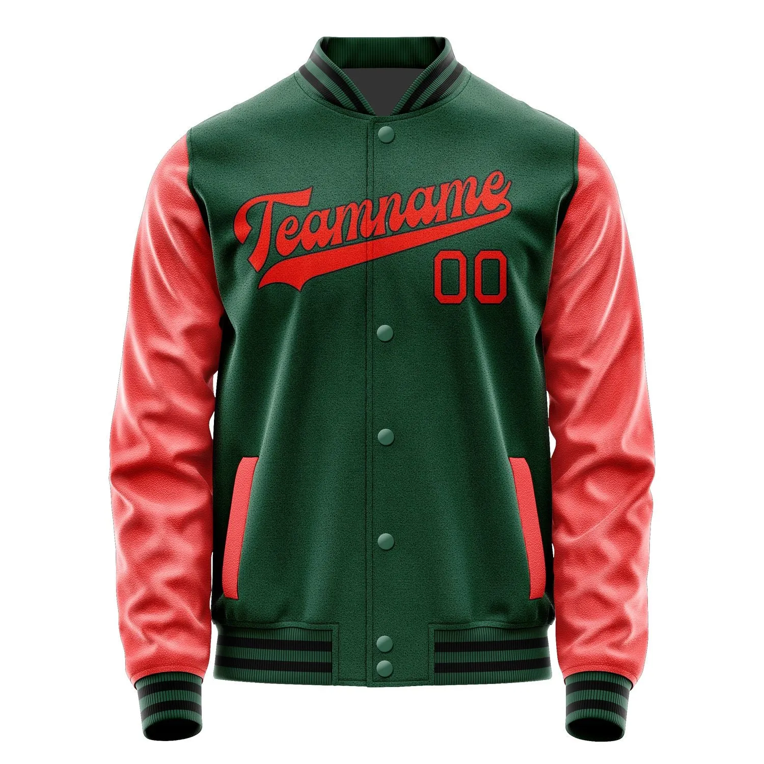 Custom Green Orange Red Jacket sold by Tailorly product image thumbnail 4