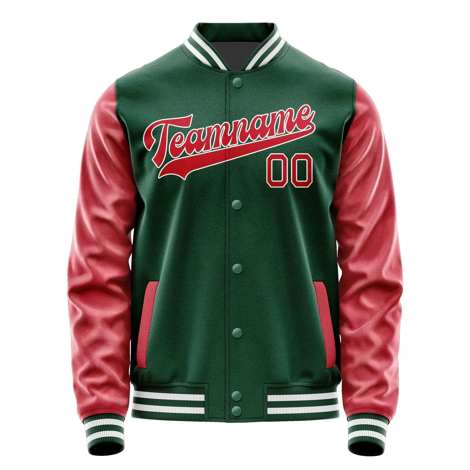 Custom Green Red Jacket sold by Tailorly product image thumbnail 4