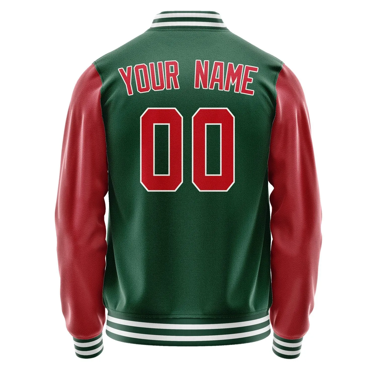 Custom Green Red Jacket sold by Tailorly product image thumbnail 3