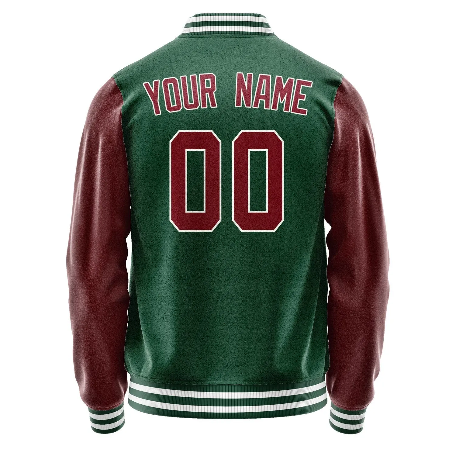 Custom Green Crimson Red Jacket sold by Tailorly product image thumbnail 3