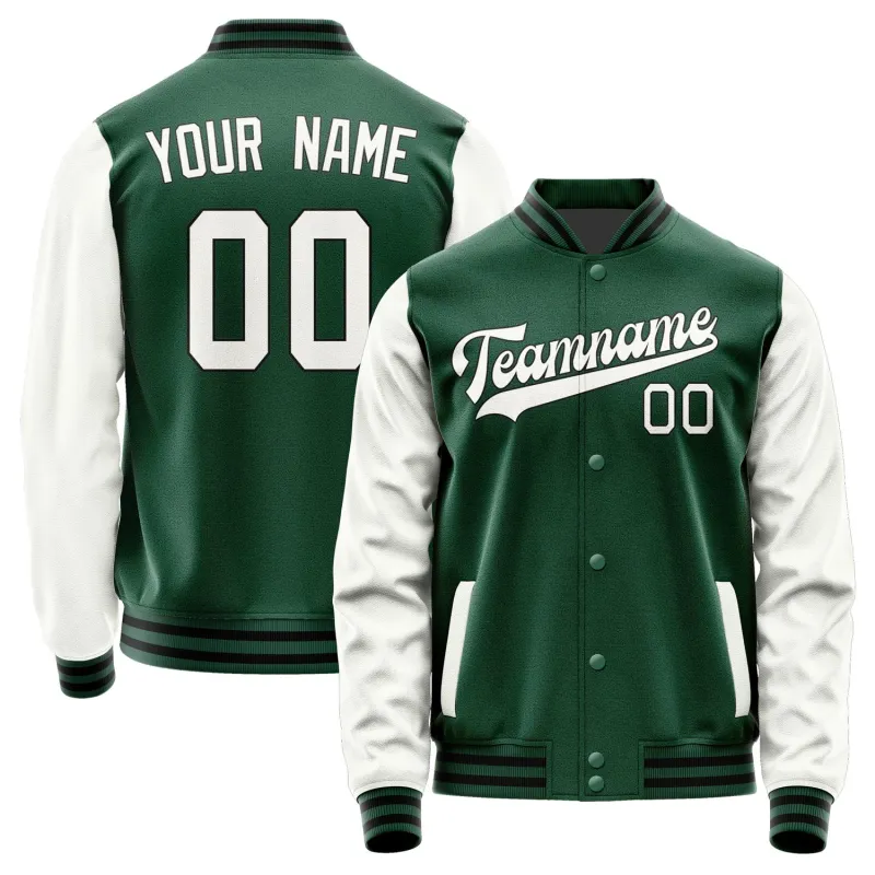 Custom Green White Jacket sold by Tailorly