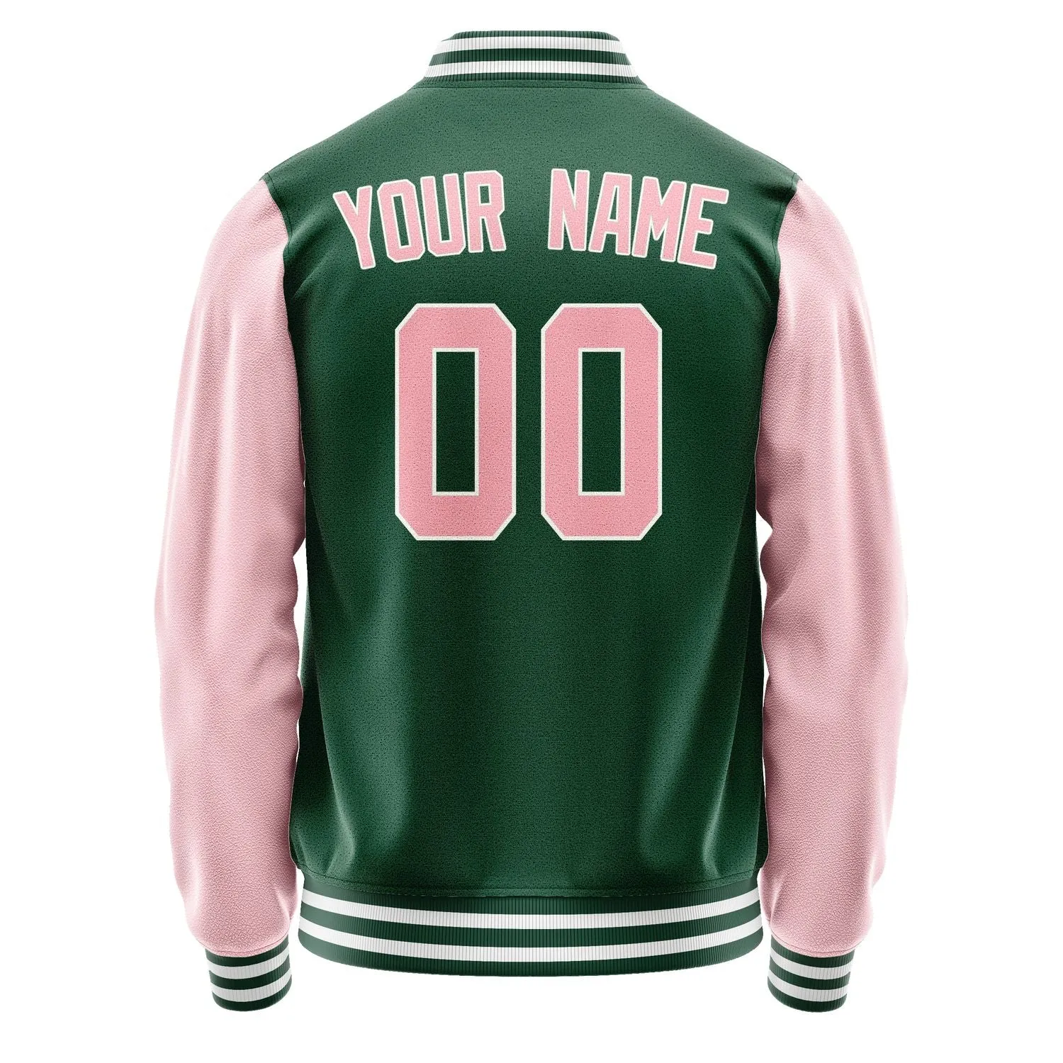 Custom Green Light Pink Jacket sold by Tailorly product image thumbnail 3