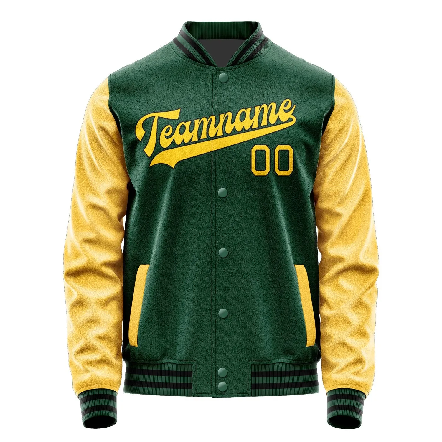 Custom Green Gold Jacket sold by Tailorly product image thumbnail 4