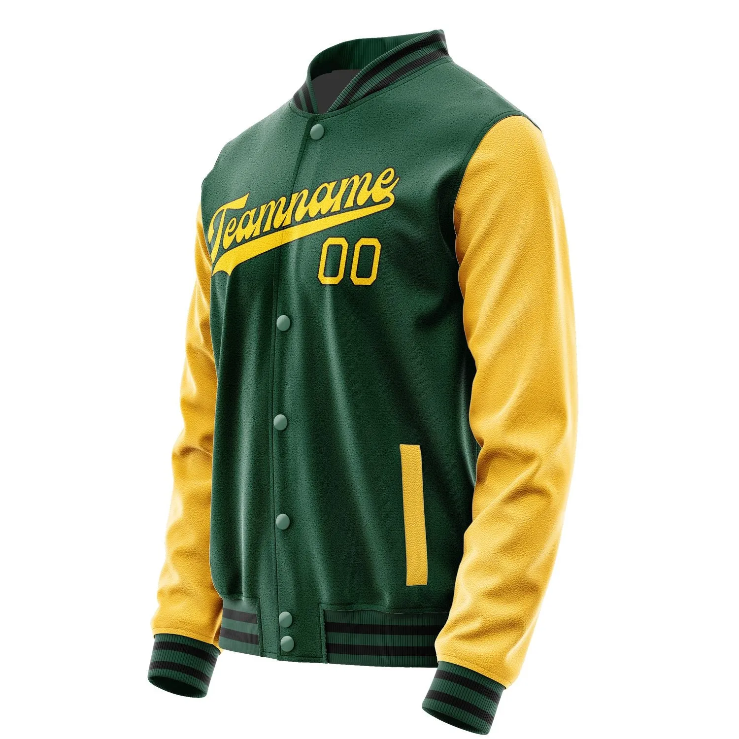 Custom Green Gold Jacket sold by Tailorly product image thumbnail 2
