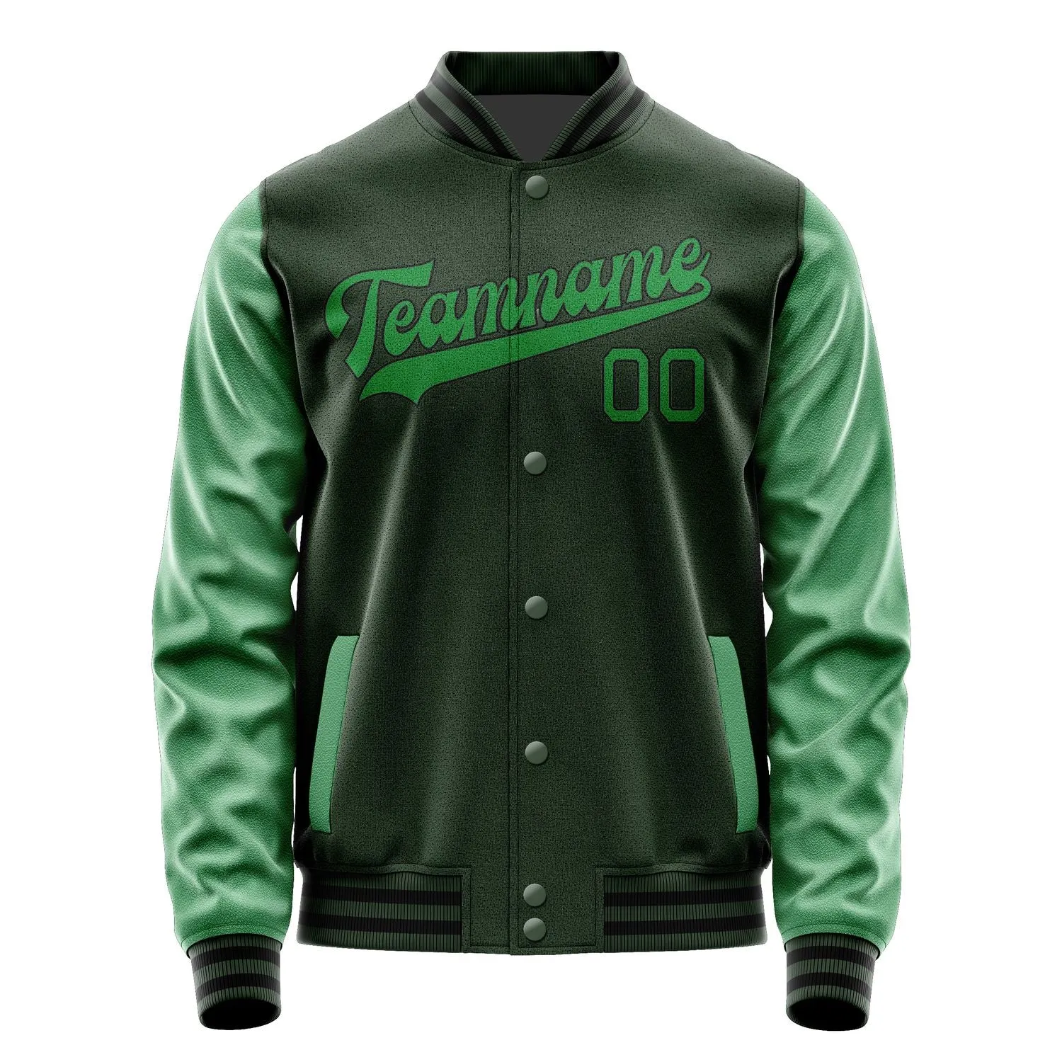 Custom Dark Green Emerald Green Jacket sold by Tailorly product image thumbnail 4