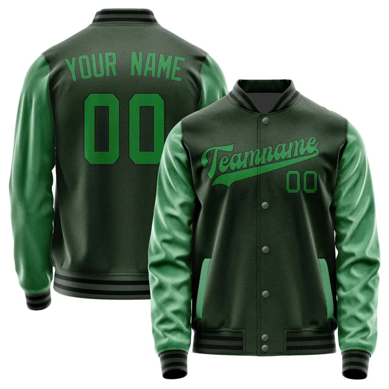 Custom Dark Green Emerald Green Jacket sold by Tailorly