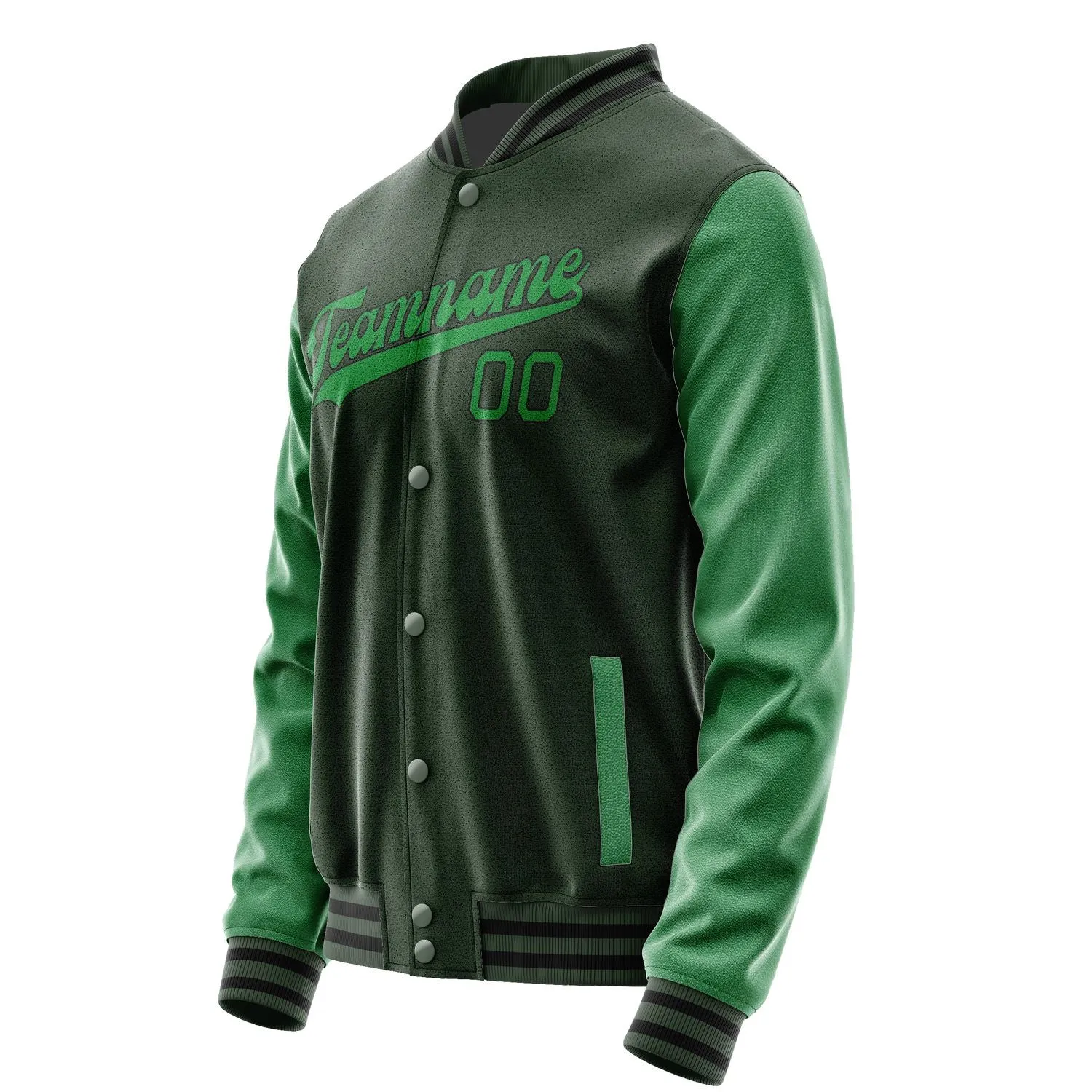 Custom Dark Green Emerald Green Jacket sold by Tailorly product image thumbnail 2