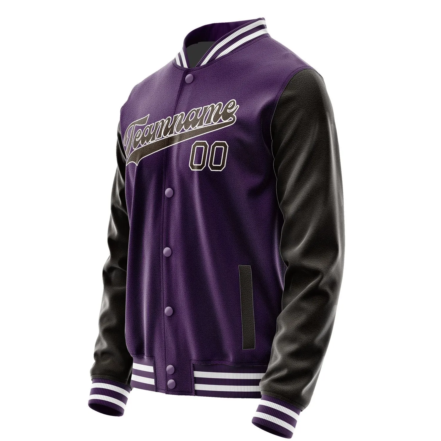 Custom Purple Brown Jacket sold by Tailorly product image thumbnail 2