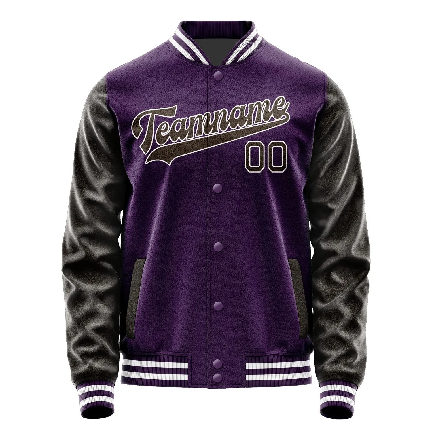 Custom Purple Brown Jacket sold by Tailorly product image thumbnail 4