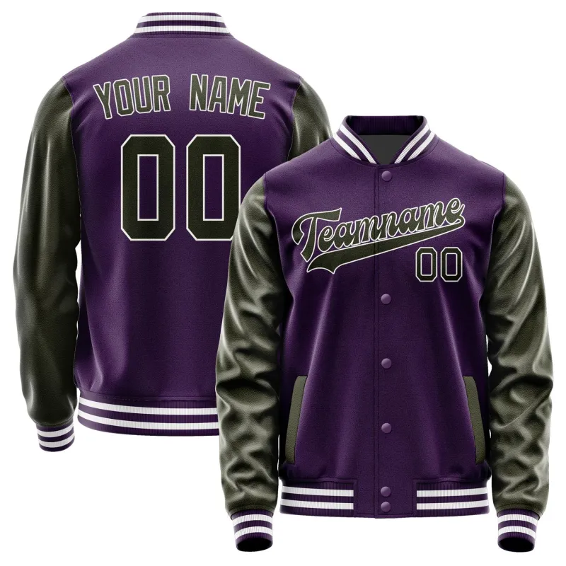 Custom Purple Olive Jacket sold by Tailorly