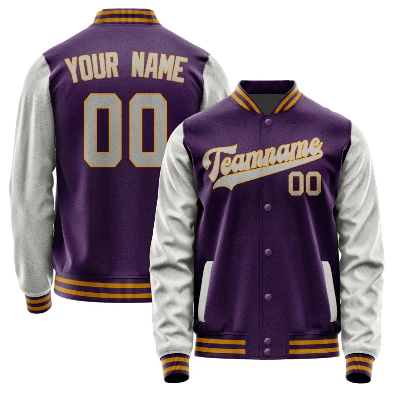 Custom Purple Gray Jacket sold by Tailorly