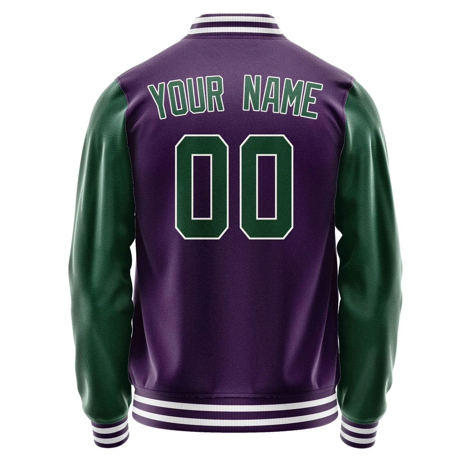 Custom Purple Green Jacket sold by Tailorly product image thumbnail 3