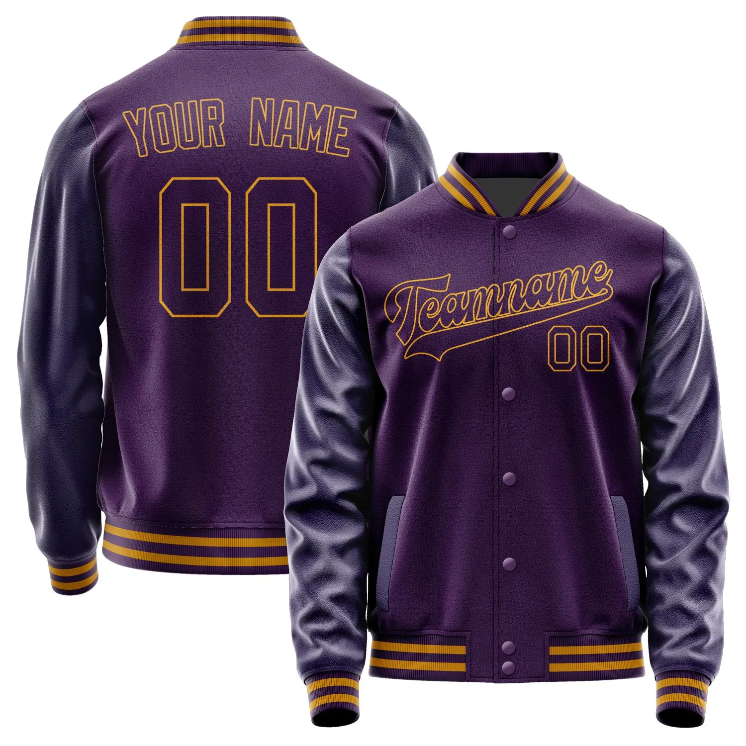 Custom Purple Purple Jacket sold by Tailorly