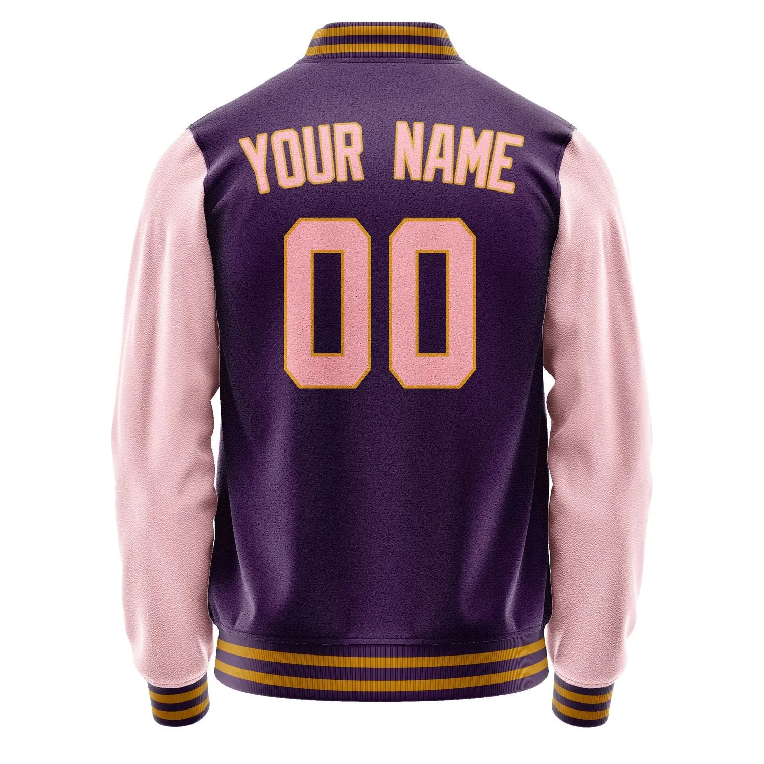 Custom Purple Light Pink Jacket sold by Tailorly product image thumbnail 3