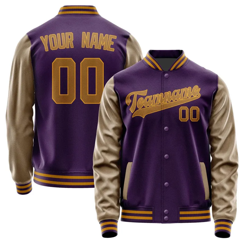 Custom Purple Khaki Jacket sold by Tailorly