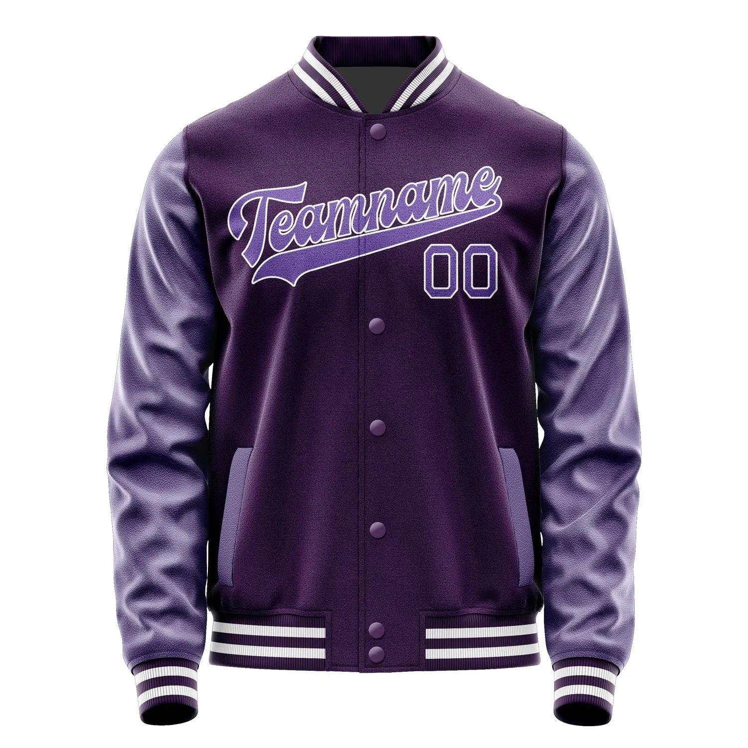 Custom Purple Light Purple Jacket sold by Tailorly product image thumbnail 4