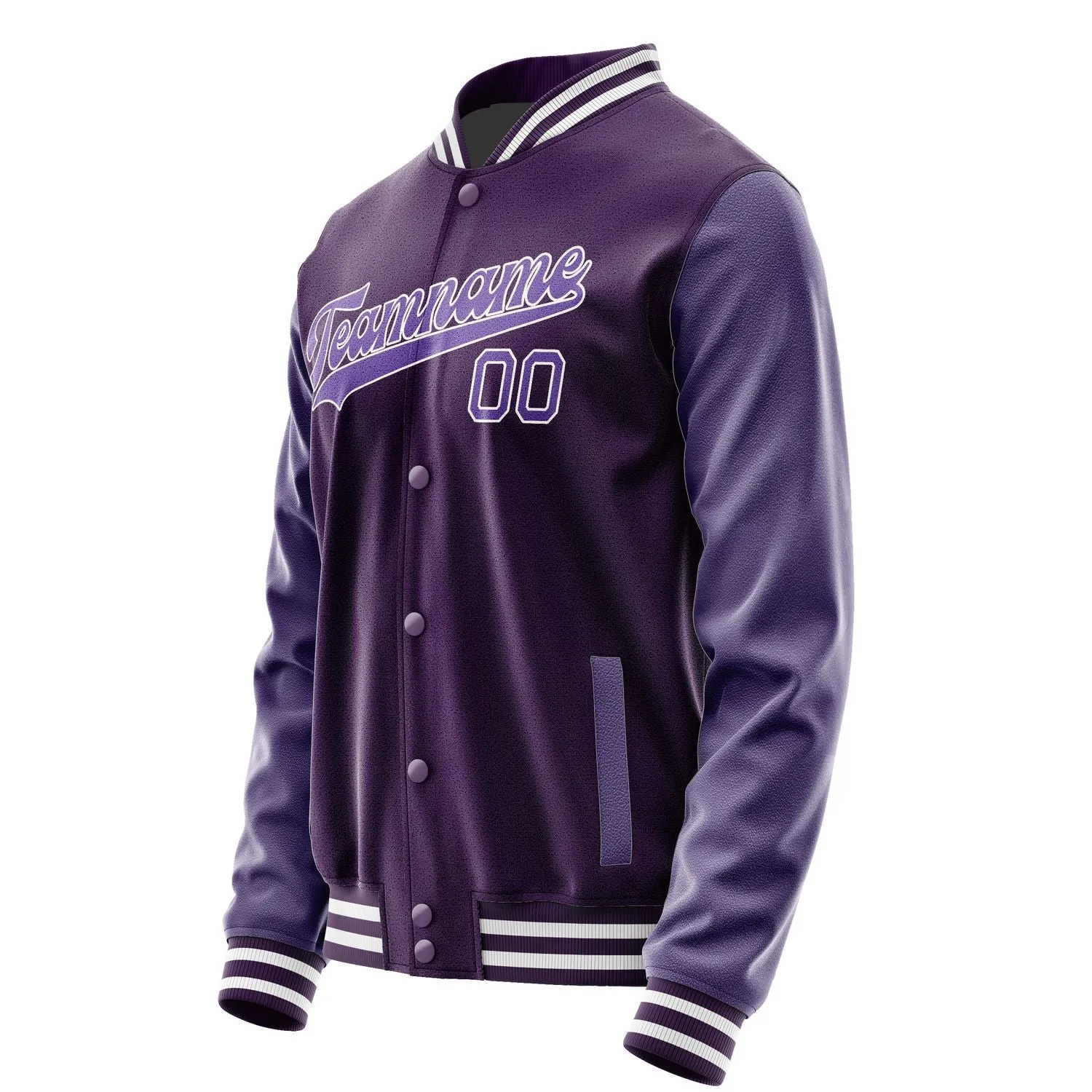 Custom Purple Light Purple Jacket sold by Tailorly product image thumbnail 2