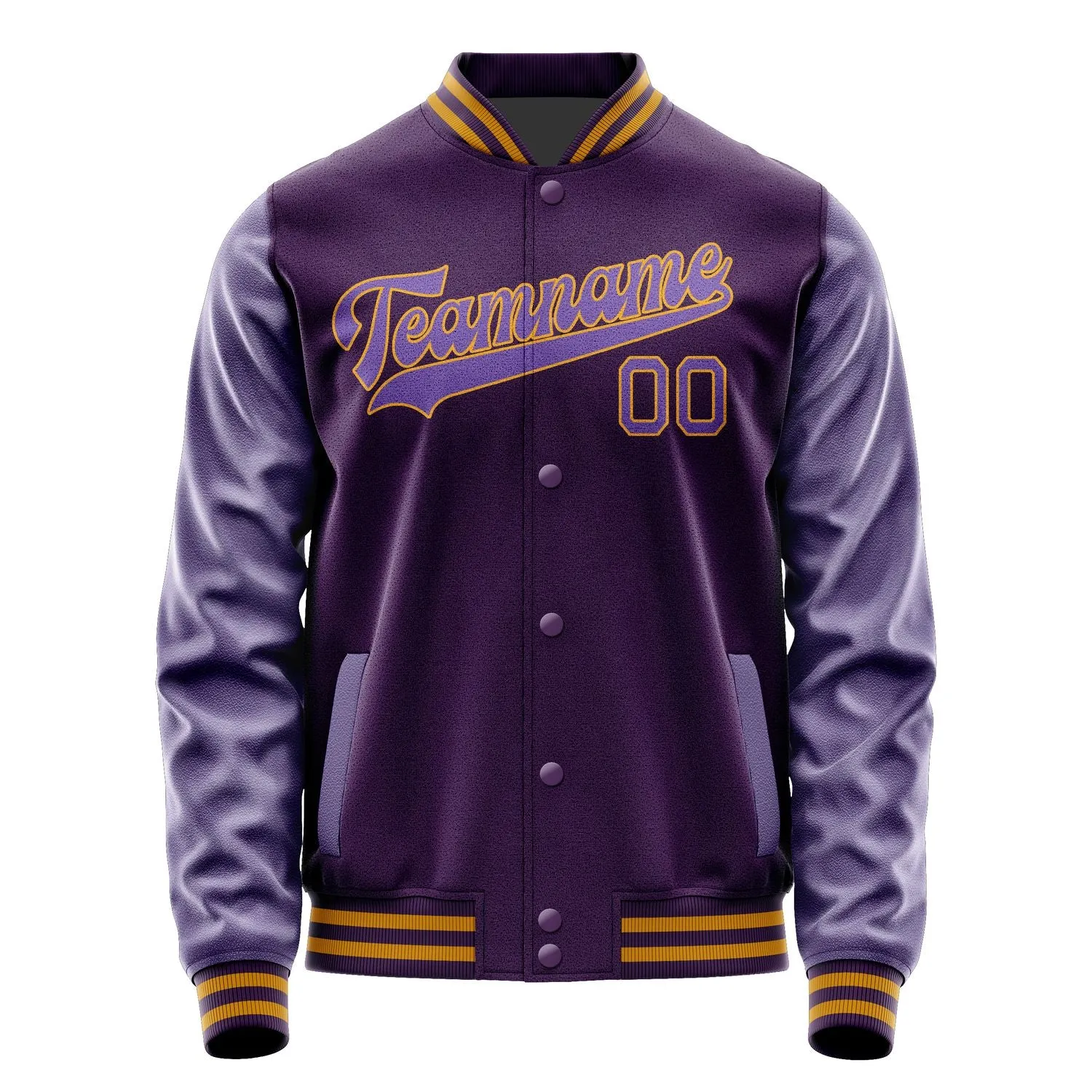 Custom Purple Light Purple Jacket sold by Tailorly product image thumbnail 4