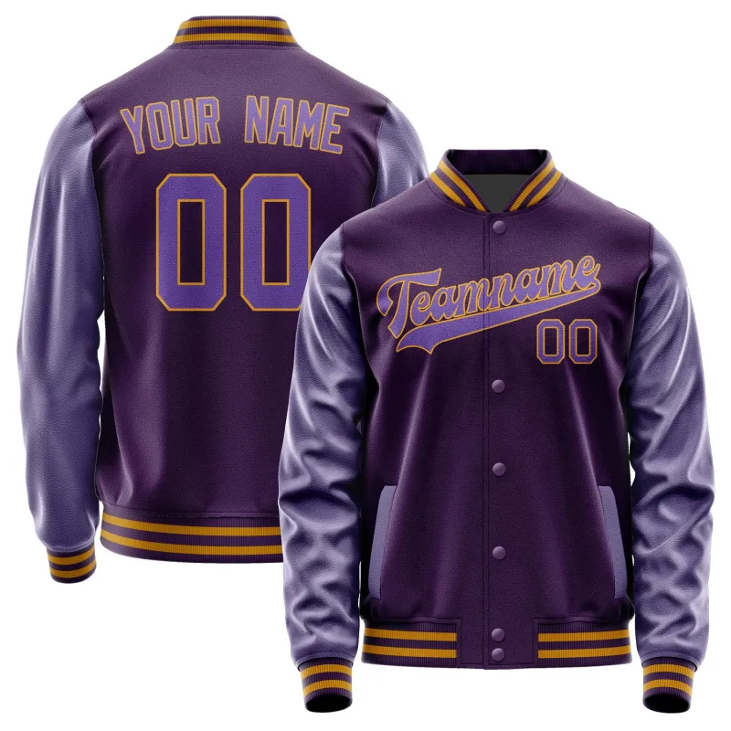 Custom Purple Light Purple Jacket sold by Tailorly