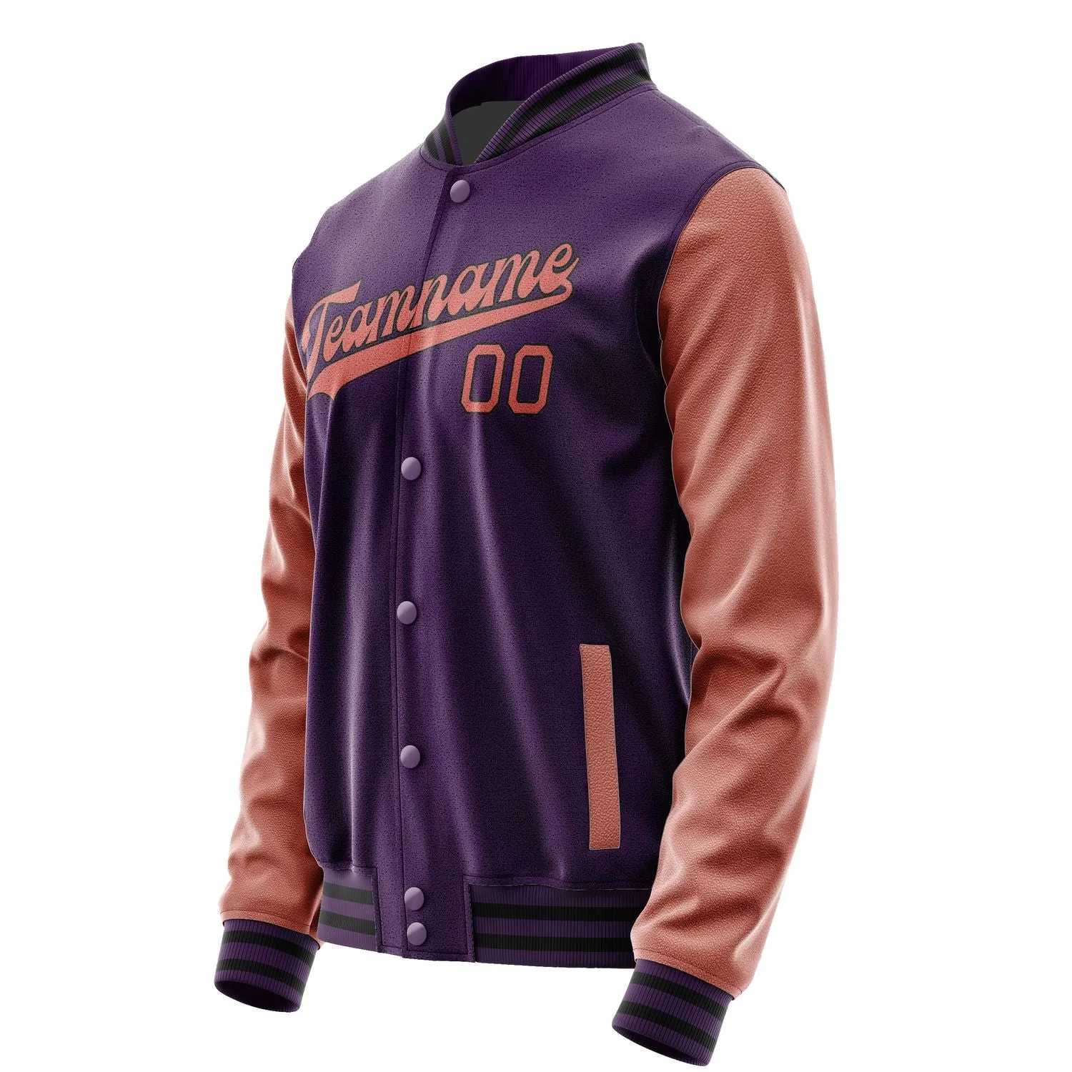 Custom Purple Copper Rose Jacket sold by Tailorly product image thumbnail 2