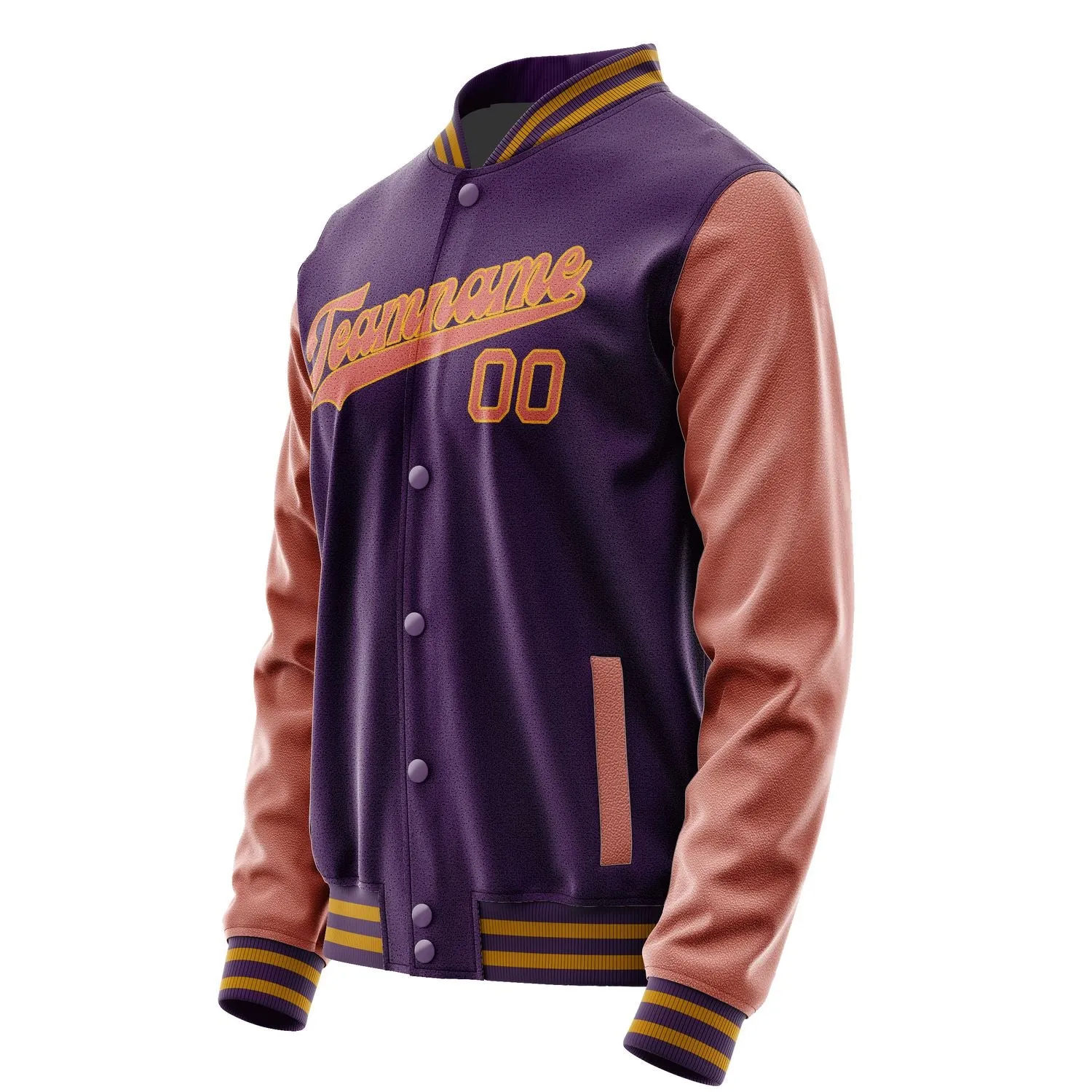 Custom Purple Copper Rose Jacket sold by Tailorly product image thumbnail 2