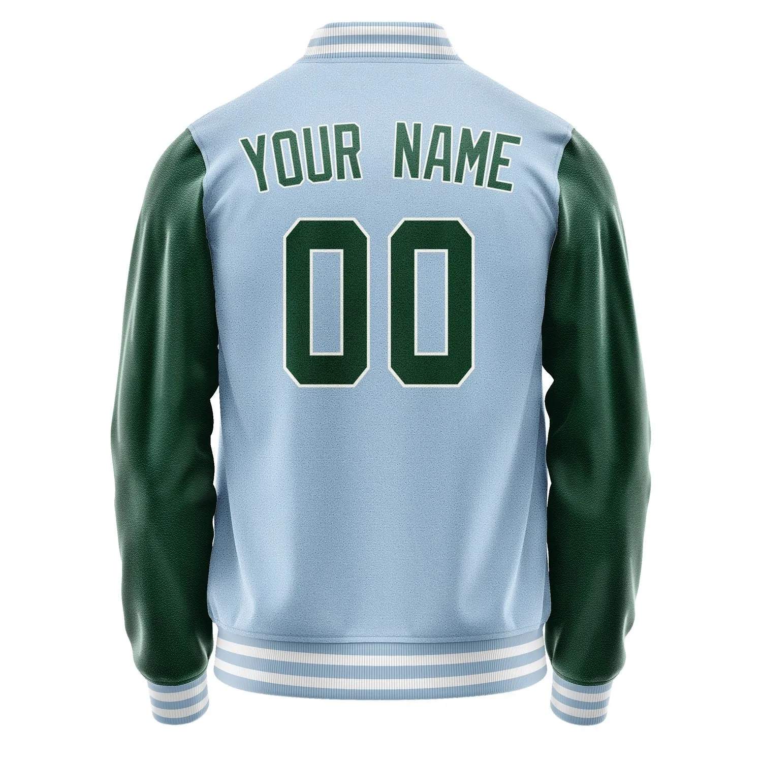 Custom Light Blue Green Jacket sold by Tailorly product image thumbnail 3
