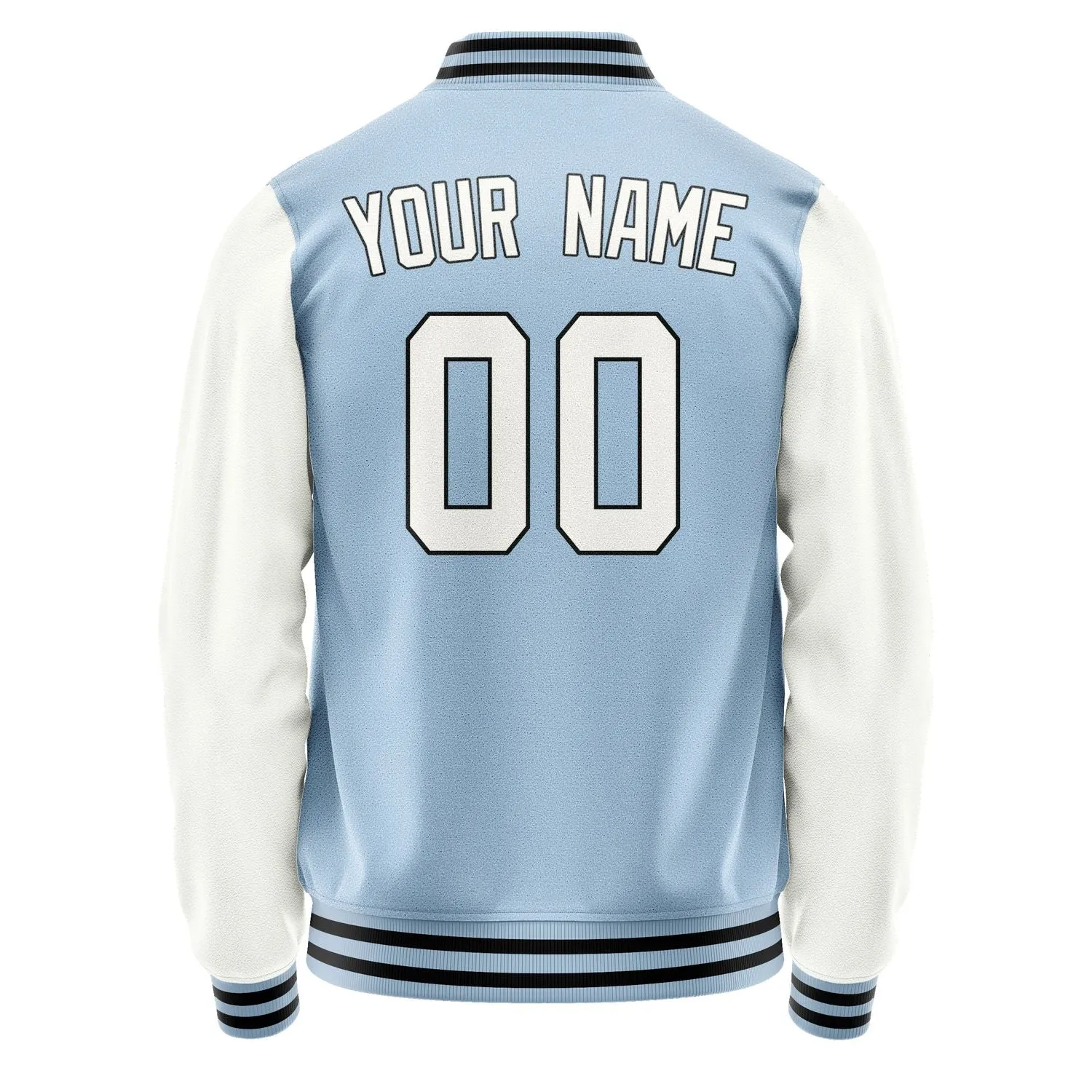 Custom Light Blue White Jacket sold by Tailorly product image thumbnail 3