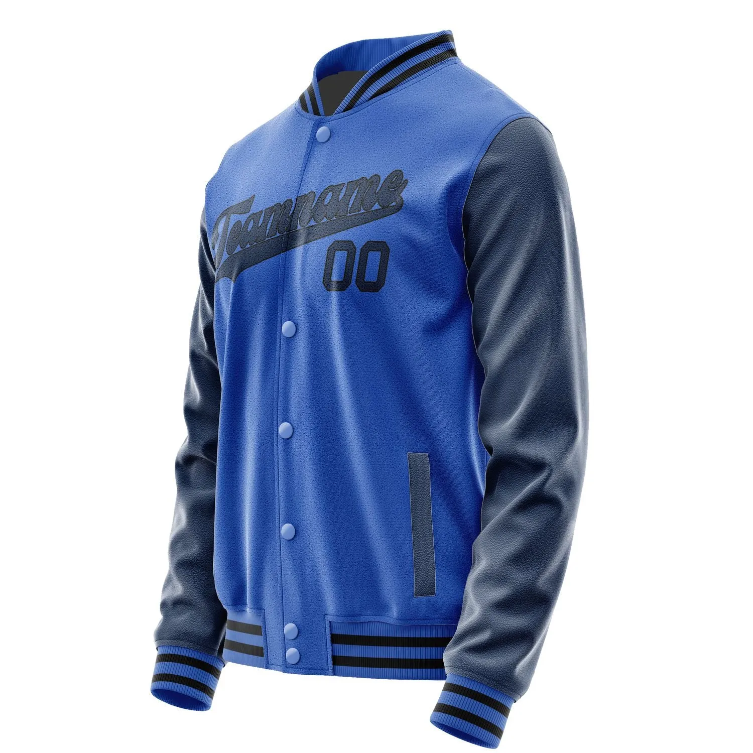 Custom Sky Blue Blue Jacket sold by Tailorly product image thumbnail 2