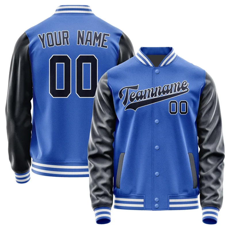 Custom Sky Blue Navy Jacket sold by Tailorly