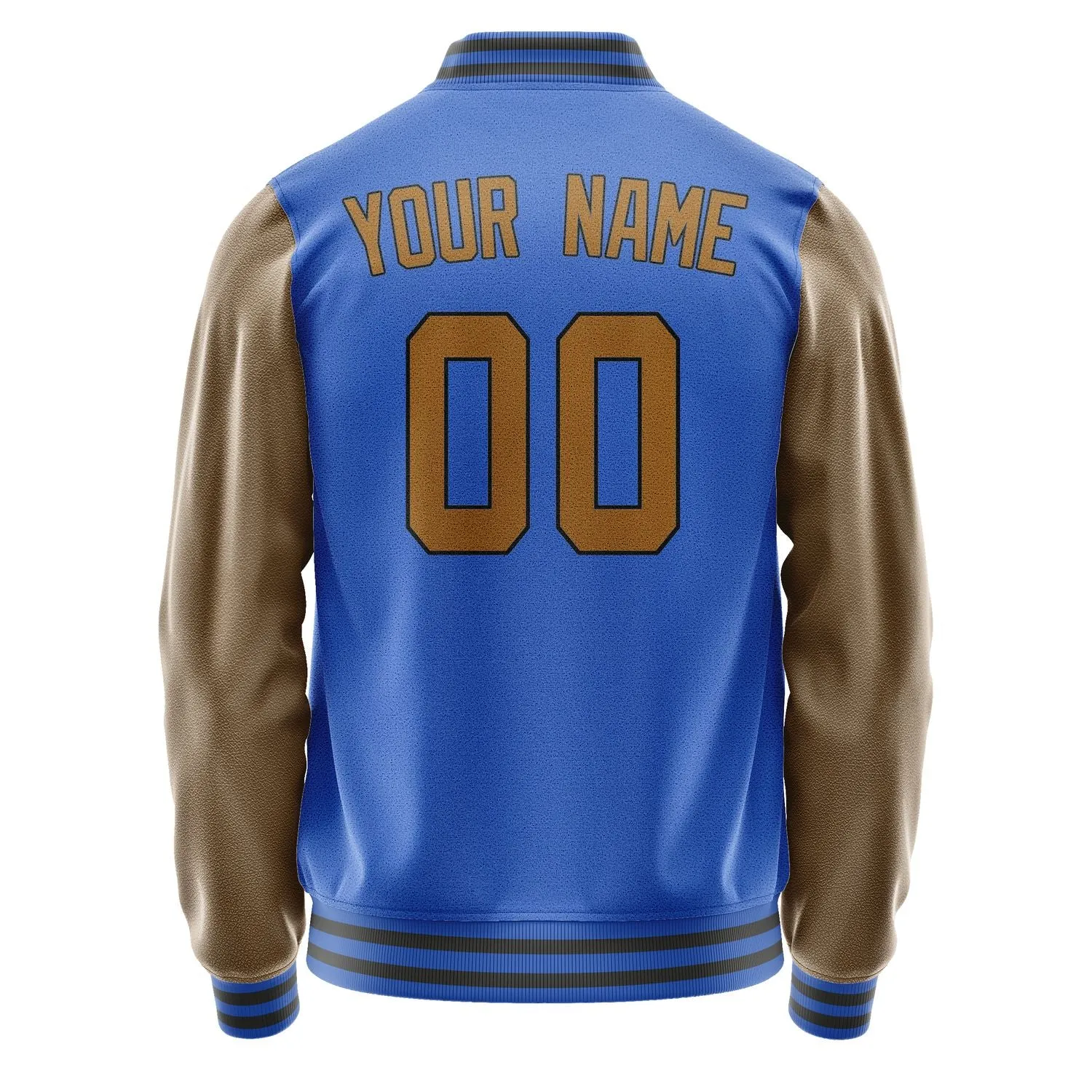 Custom Sky Blue Khaki Jacket sold by Tailorly product image thumbnail 3