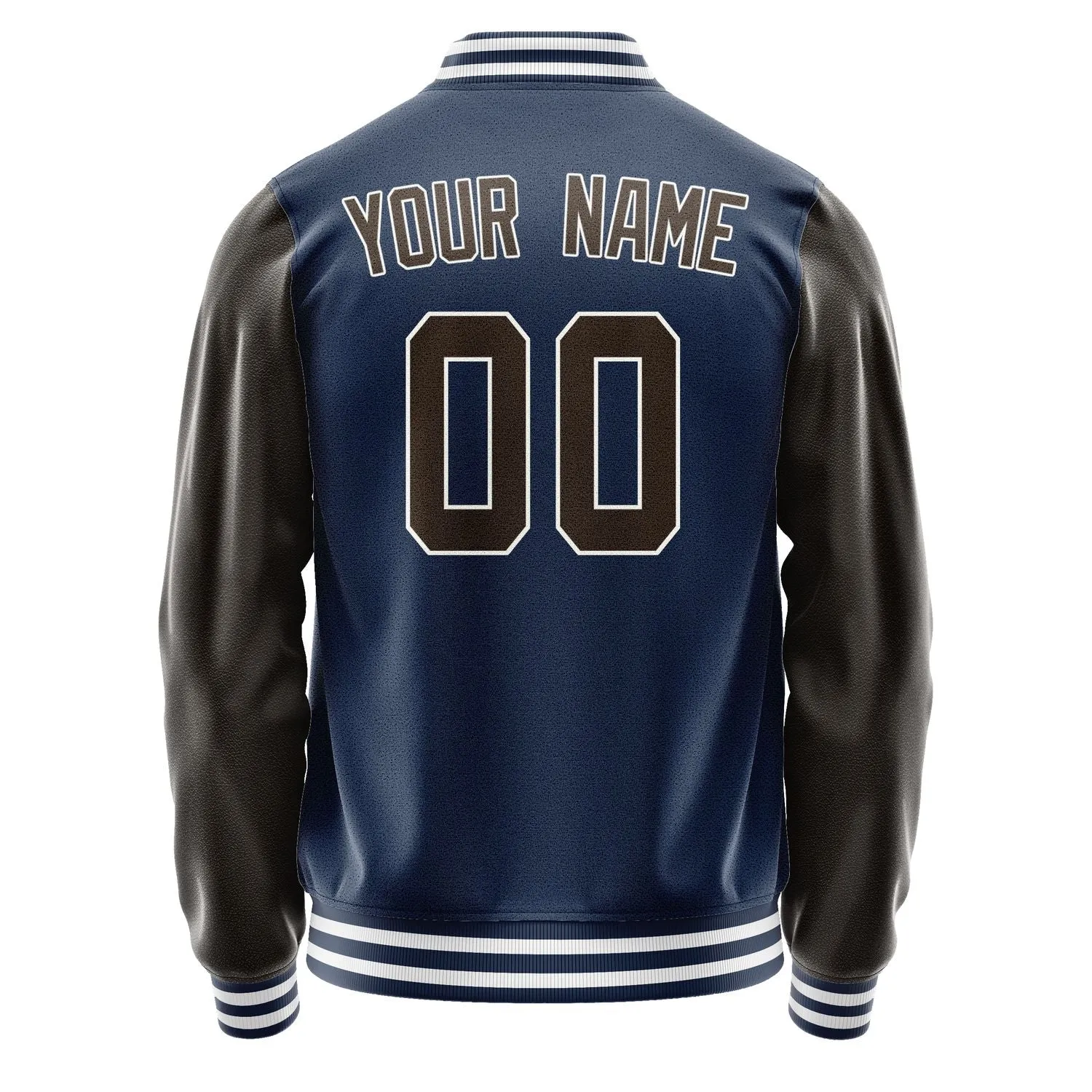 Custom Blue Brown Jacket sold by Tailorly product image thumbnail 3