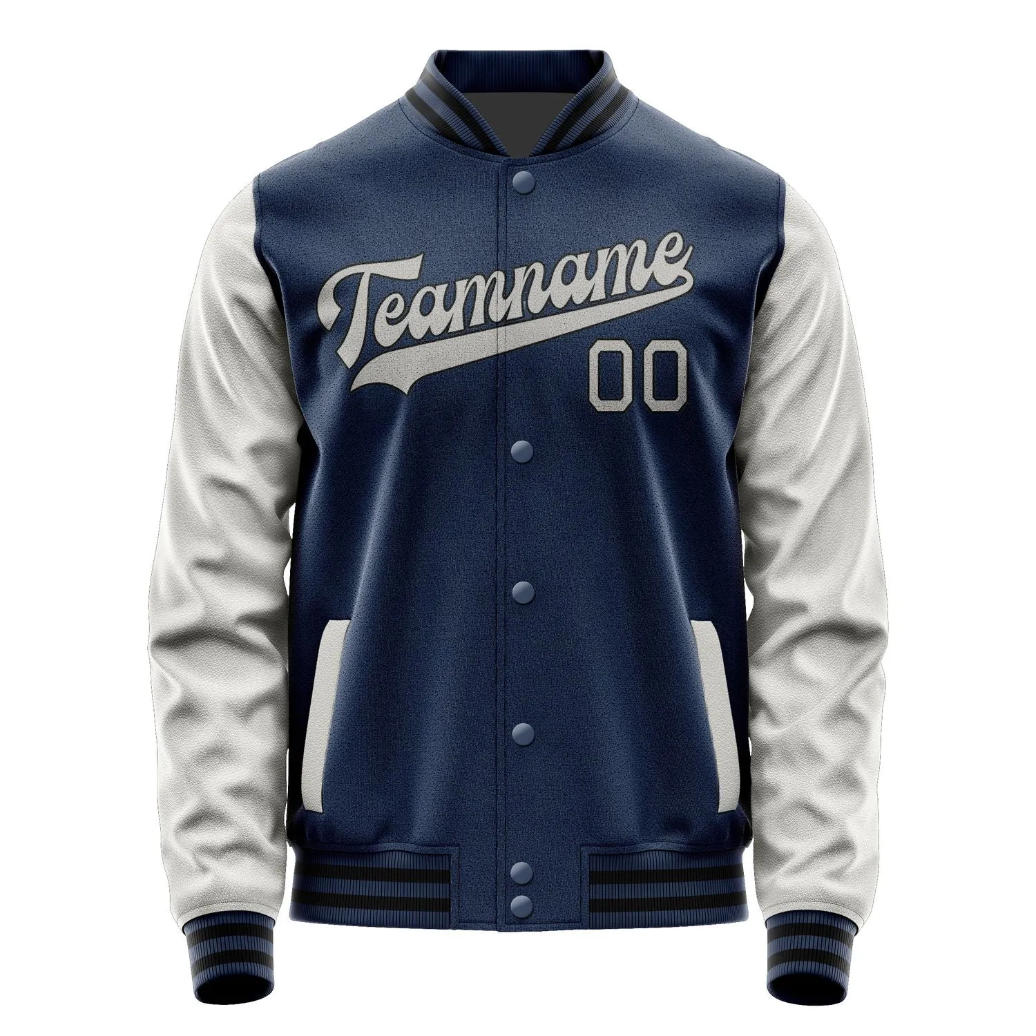 Custom Blue Gray Jacket sold by Tailorly product image thumbnail 4