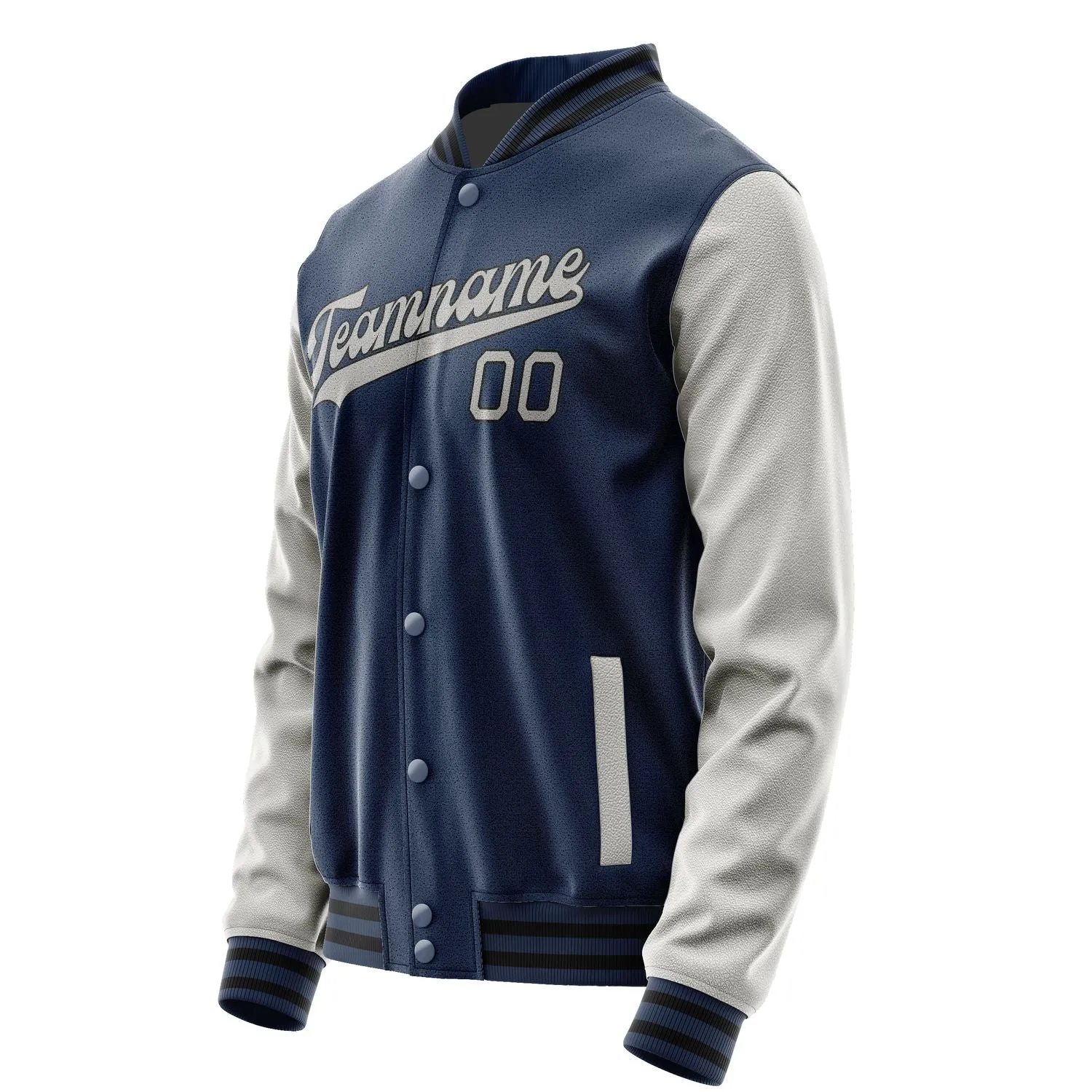 Custom Blue Gray Jacket sold by Tailorly product image thumbnail 2