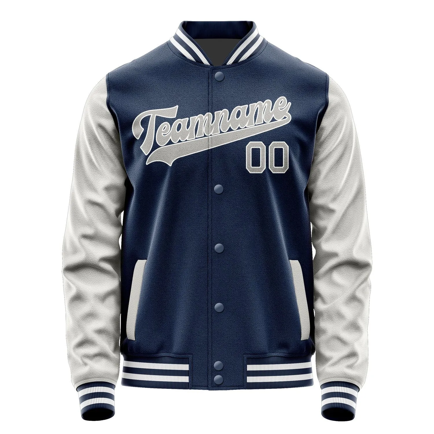 Custom Blue Gray Jacket sold by Tailorly product image thumbnail 4