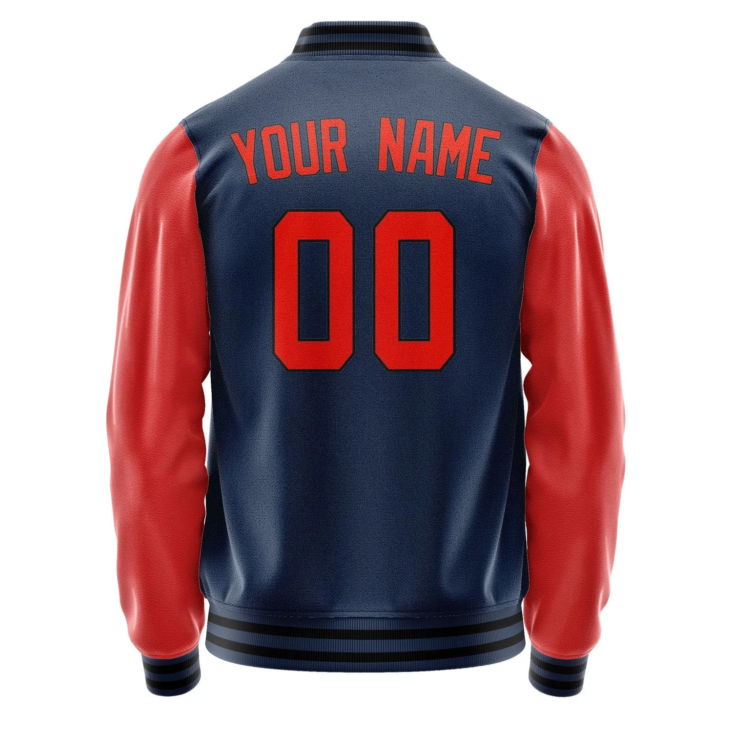 Custom Blue Orange Red Jacket sold by Tailorly product image thumbnail 3