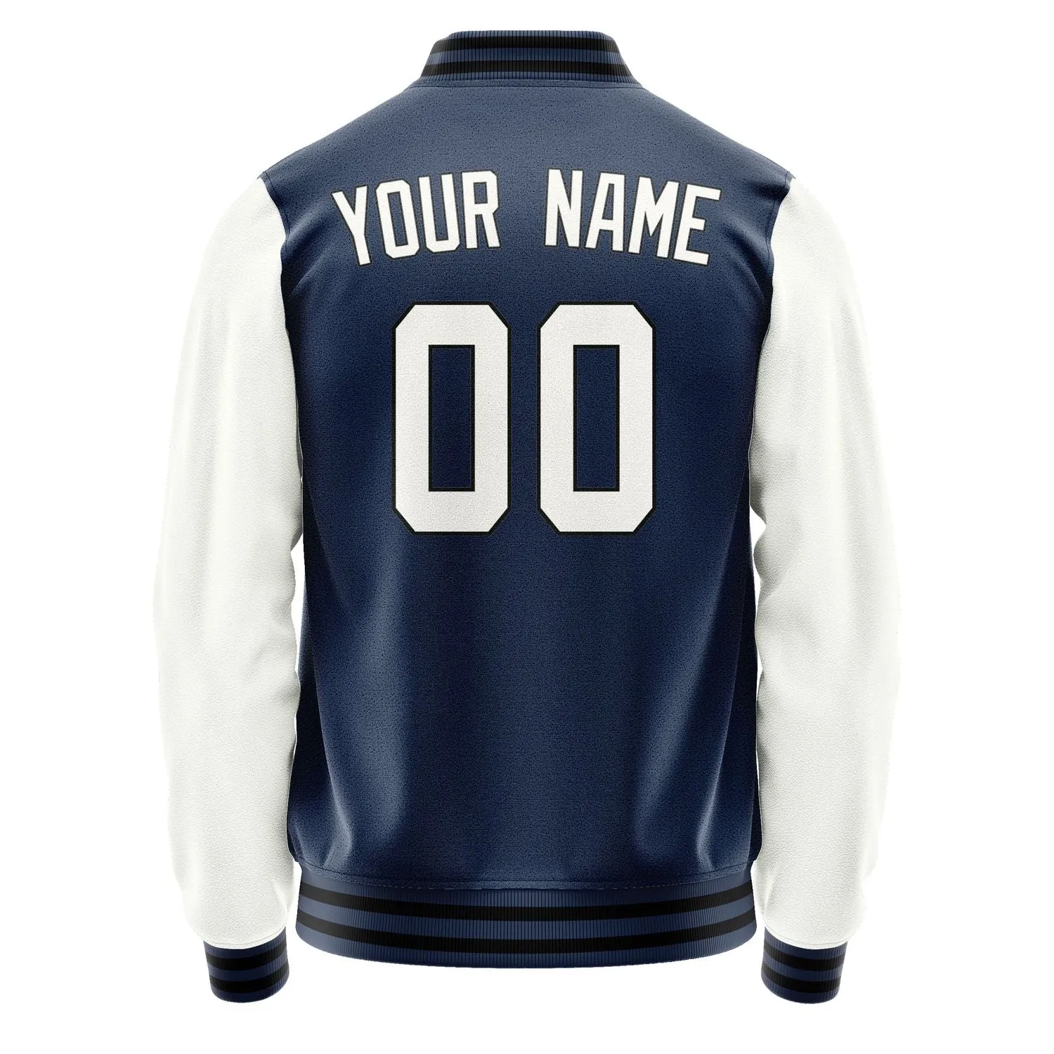 Custom Blue White Jacket sold by Tailorly product image thumbnail 3