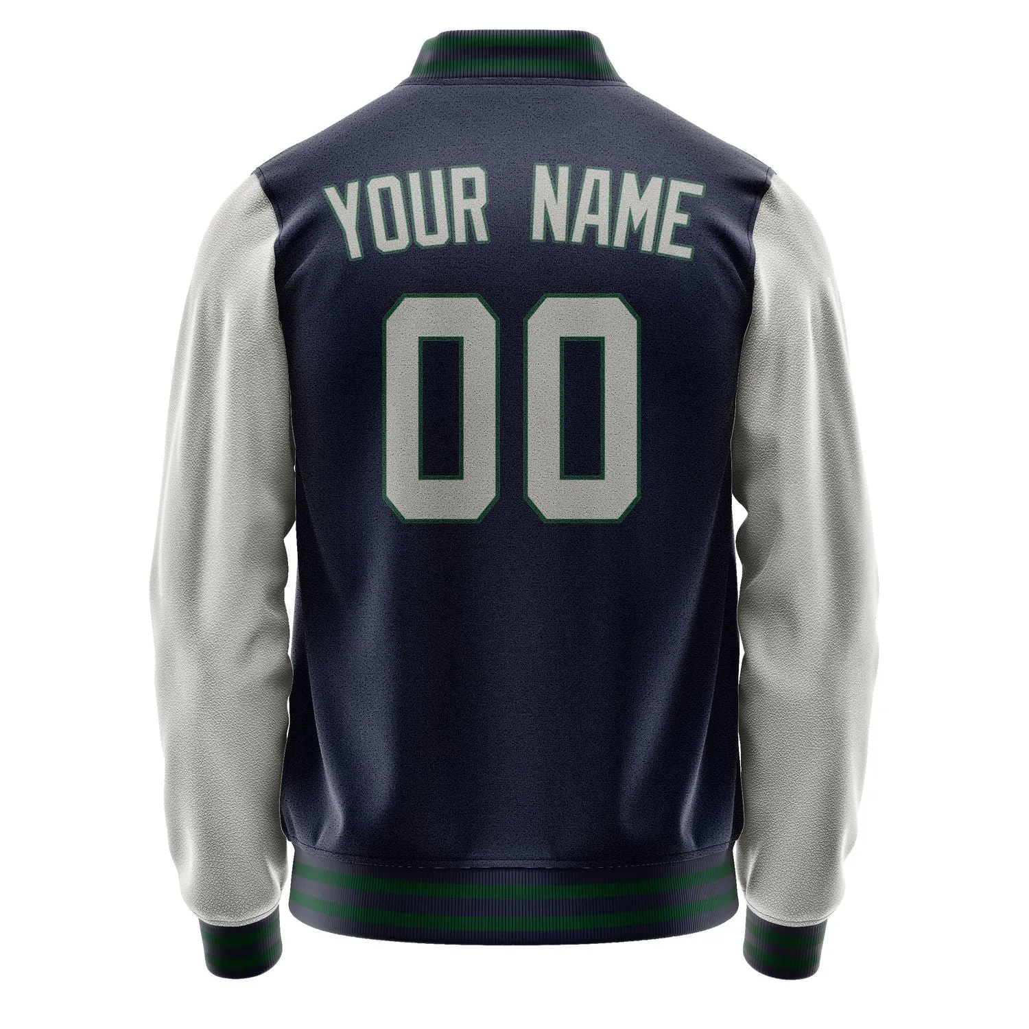 Custom Navy Gray Jacket sold by Tailorly product image thumbnail 3
