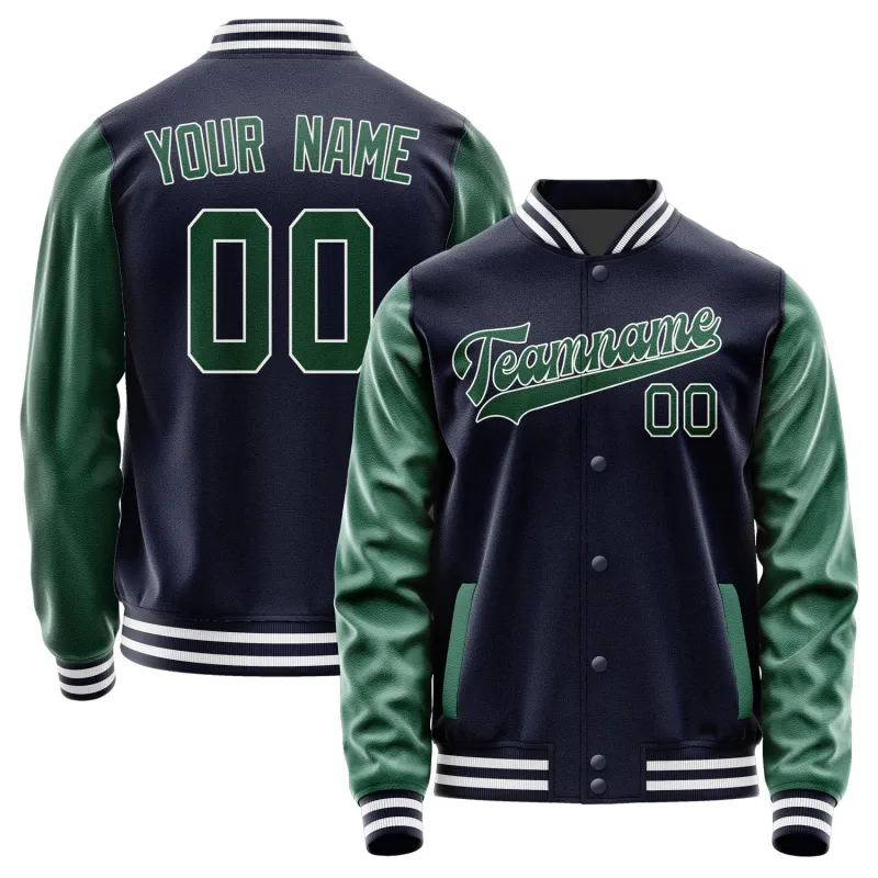 Custom Navy Green Jacket sold by Tailorly
