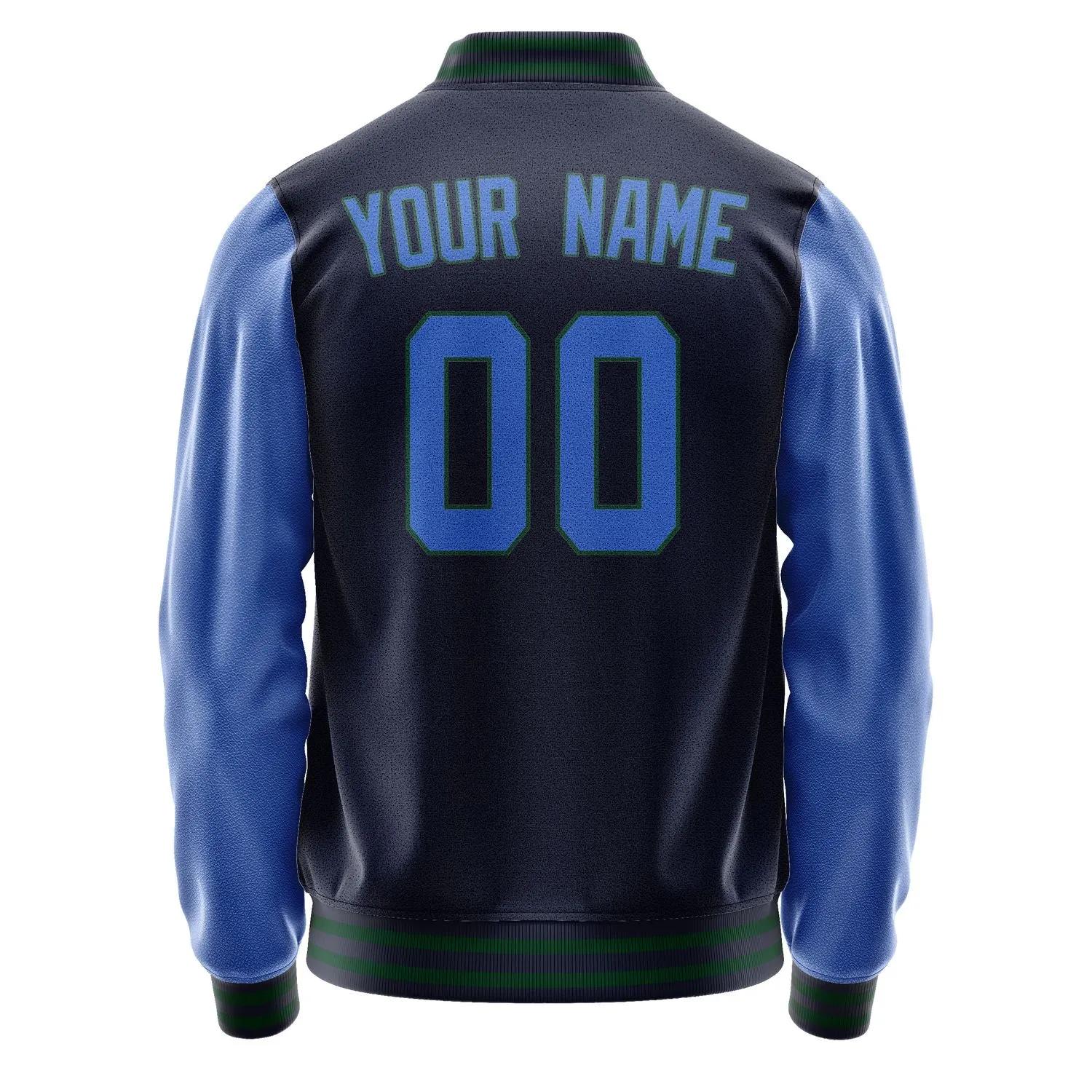 Custom Navy Sky Blue Jacket sold by Tailorly product image thumbnail 3