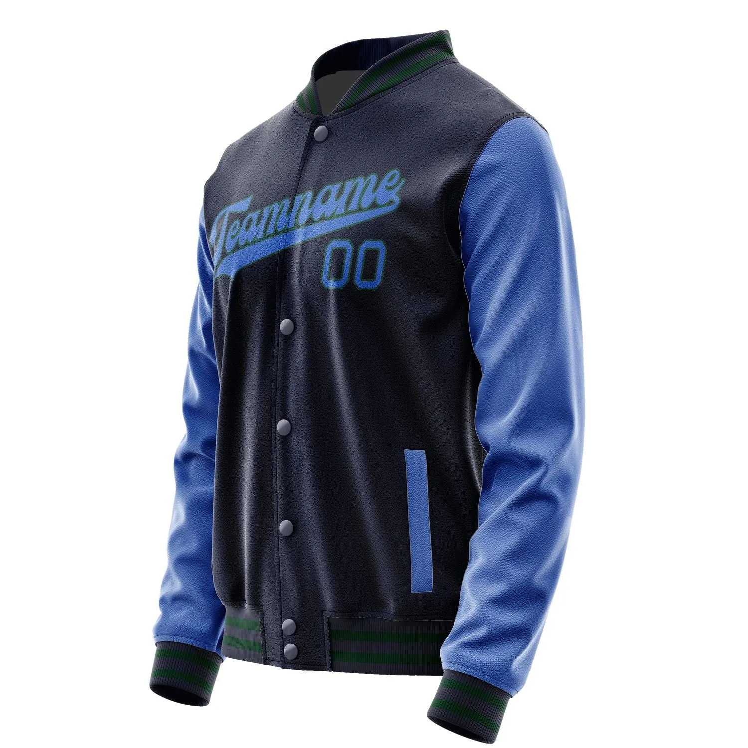 Custom Navy Sky Blue Jacket sold by Tailorly product image thumbnail 2