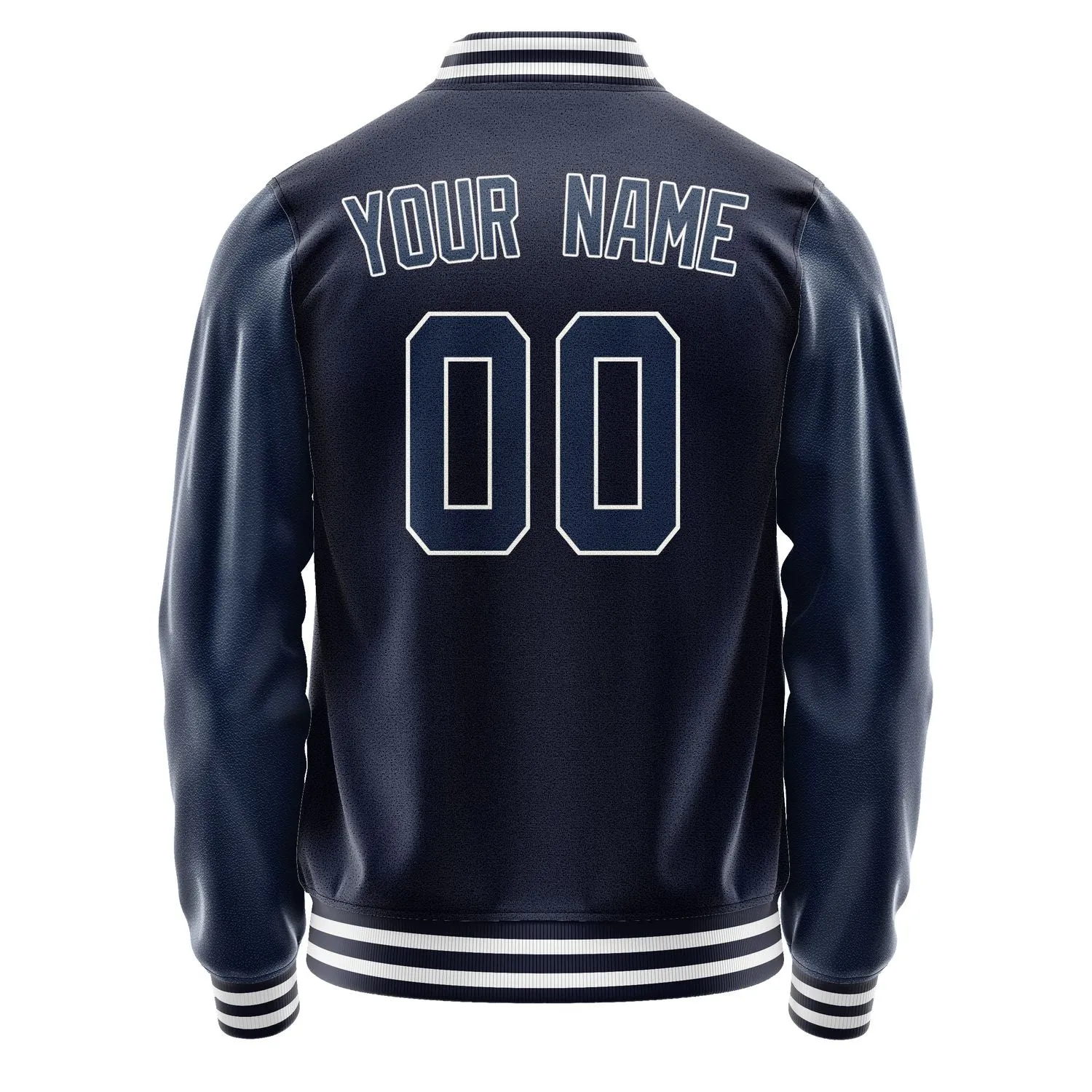 Custom Navy Blue Jacket sold by Tailorly product image thumbnail 3