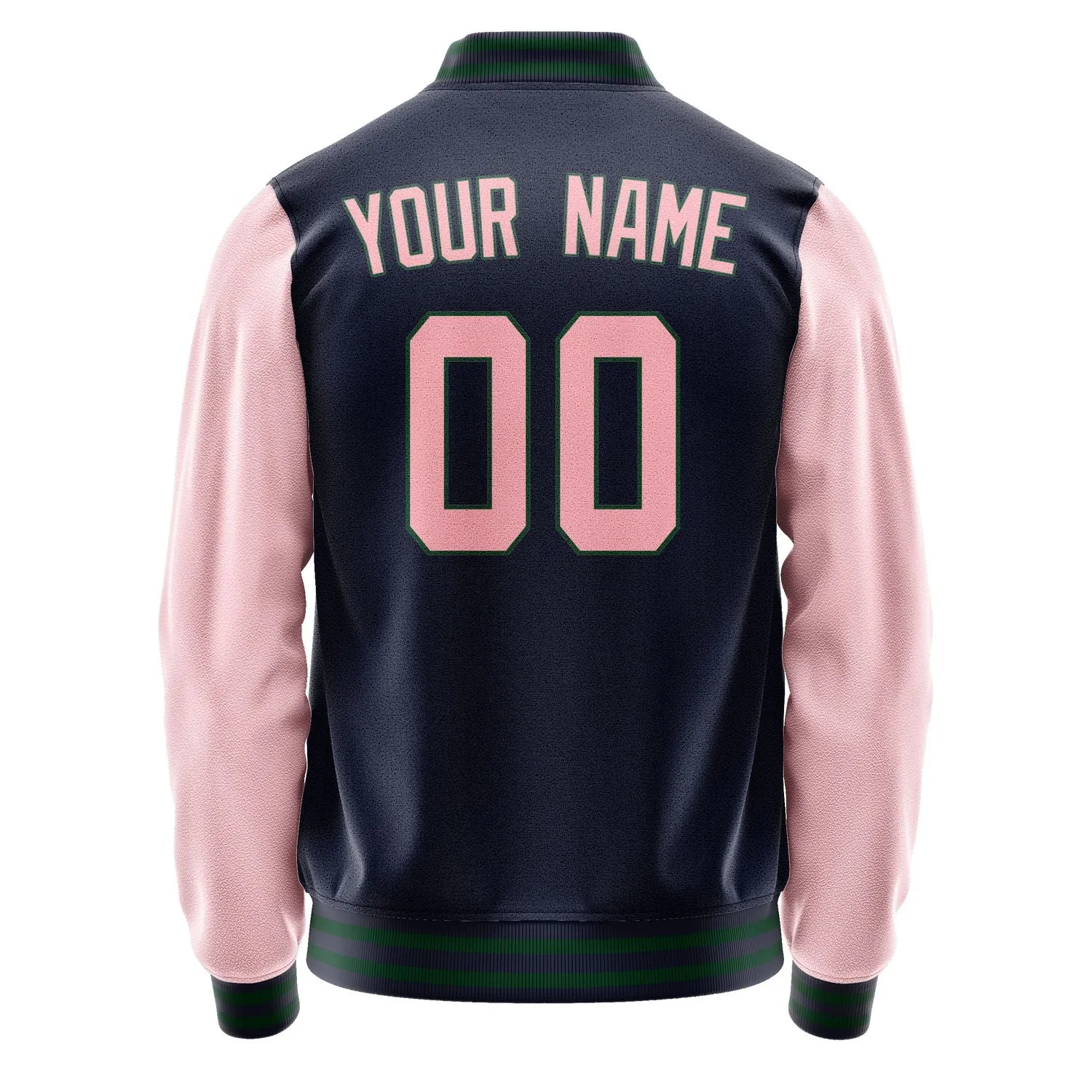 Custom Navy Light Pink Jacket sold by Tailorly product image thumbnail 3