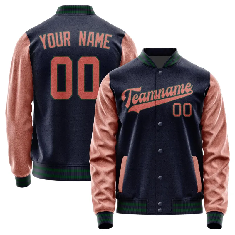 Custom Navy Copper Rose Jacket sold by Tailorly