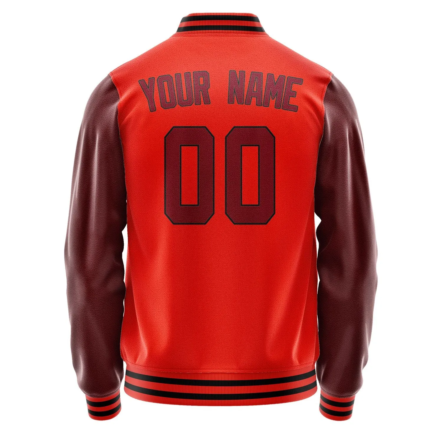 Custom Orange Red Crimson Red Jacket sold by Tailorly product image thumbnail 3