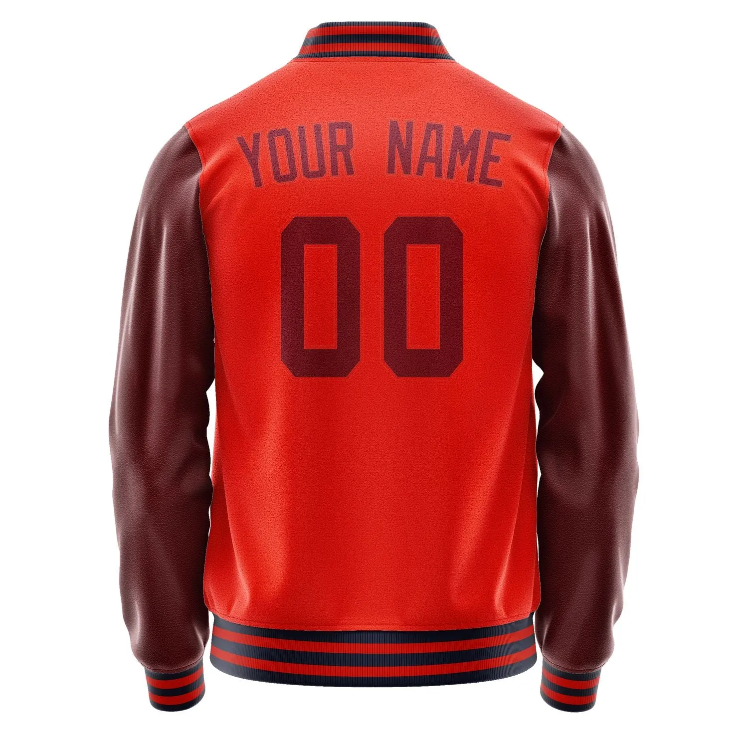 Custom Orange Red Crimson Red Jacket sold by Tailorly product image thumbnail 3