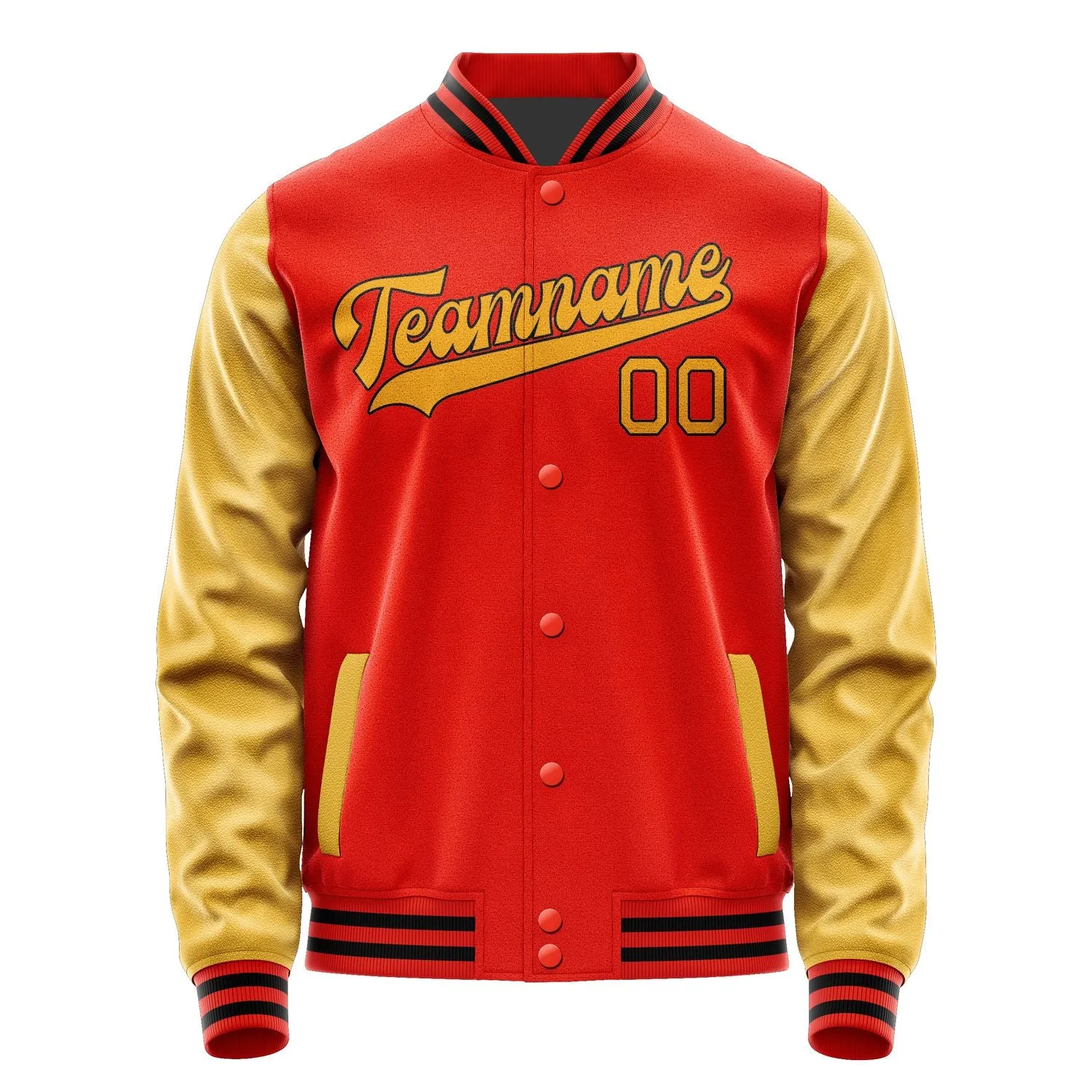 Custom Orange Red Yellow Jacket sold by Tailorly product image thumbnail 4